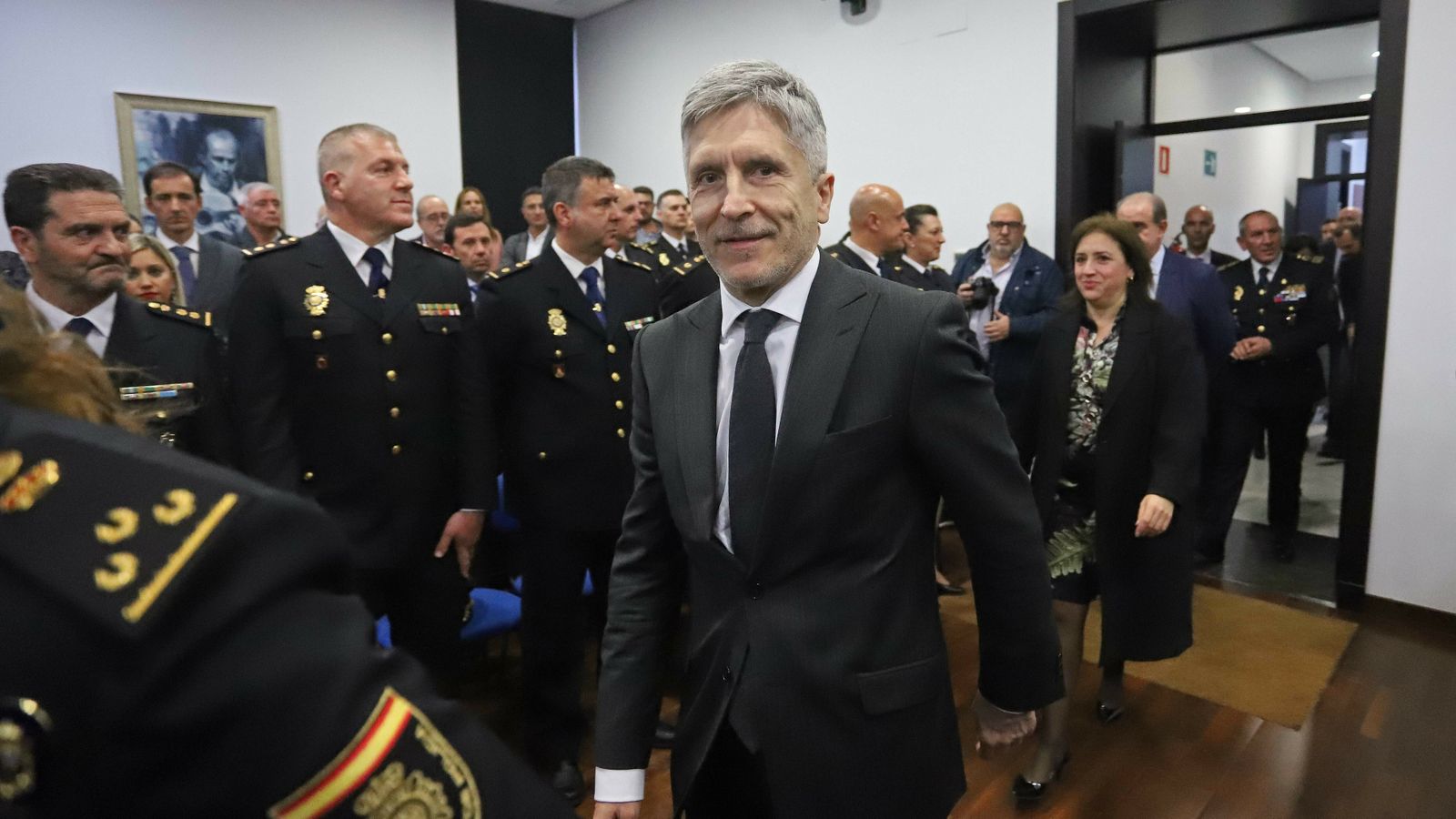 Fotos del acto de entrega de la Medalla de la Mancomunidad a la Policía Nacional