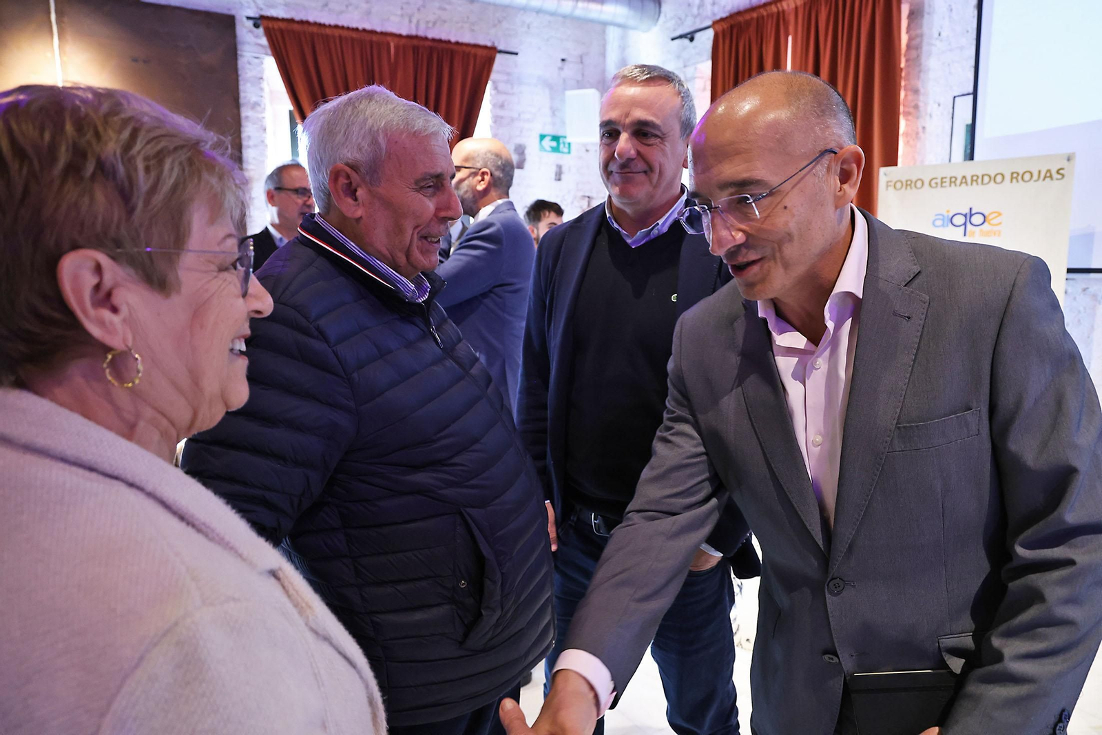 Imágenes del Foro Gerardo Rojas con la intervención de Antonio Joyanes, Vicepresidente ejecutivo de parque energéticos y exploración y producción de Moeve