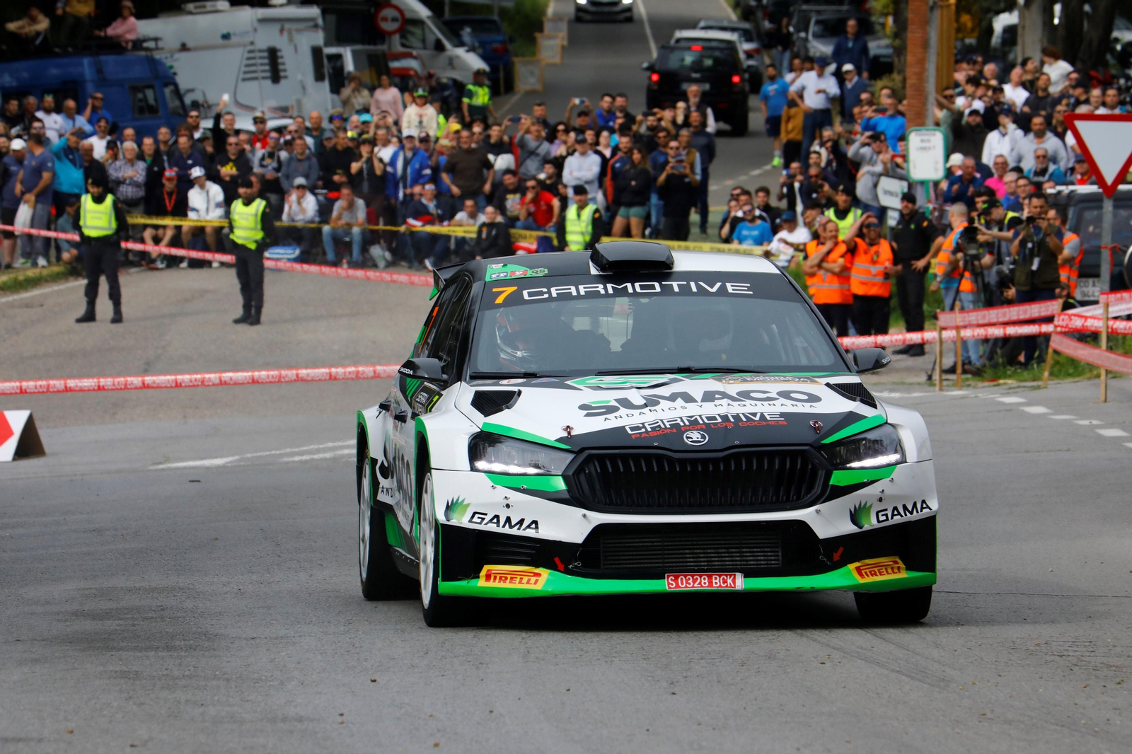 Las mejores fotos de la primera jornada del Rallye Sierra Morena 2024