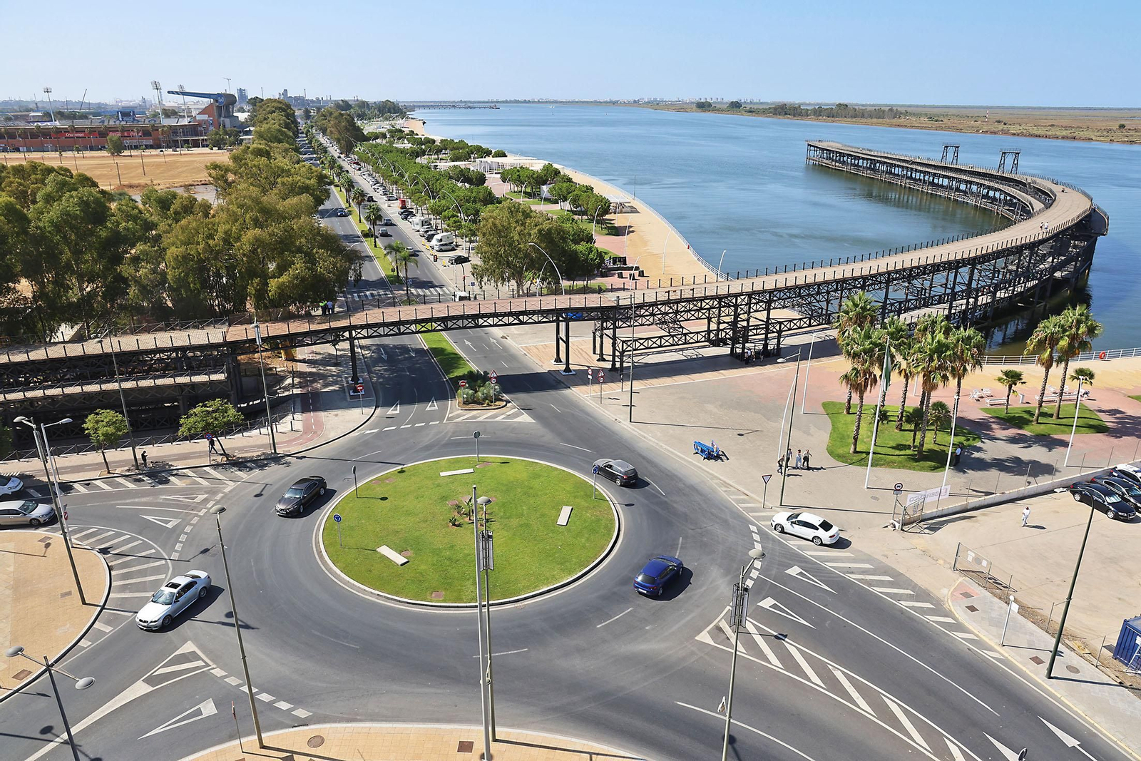 Inauguración de la unión del muelle de la Río Tinto en Imágenes
