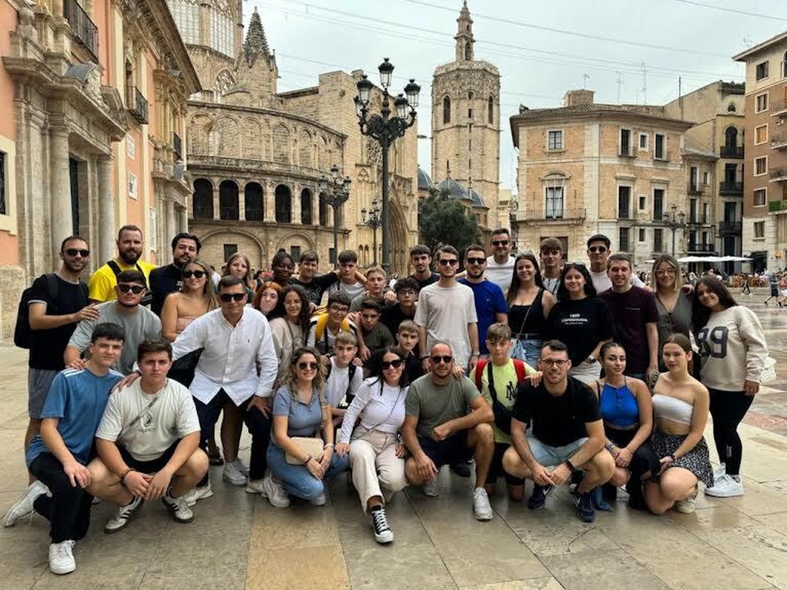 Participantes en este viaje de la Banda Municipal de Música de Mojácar