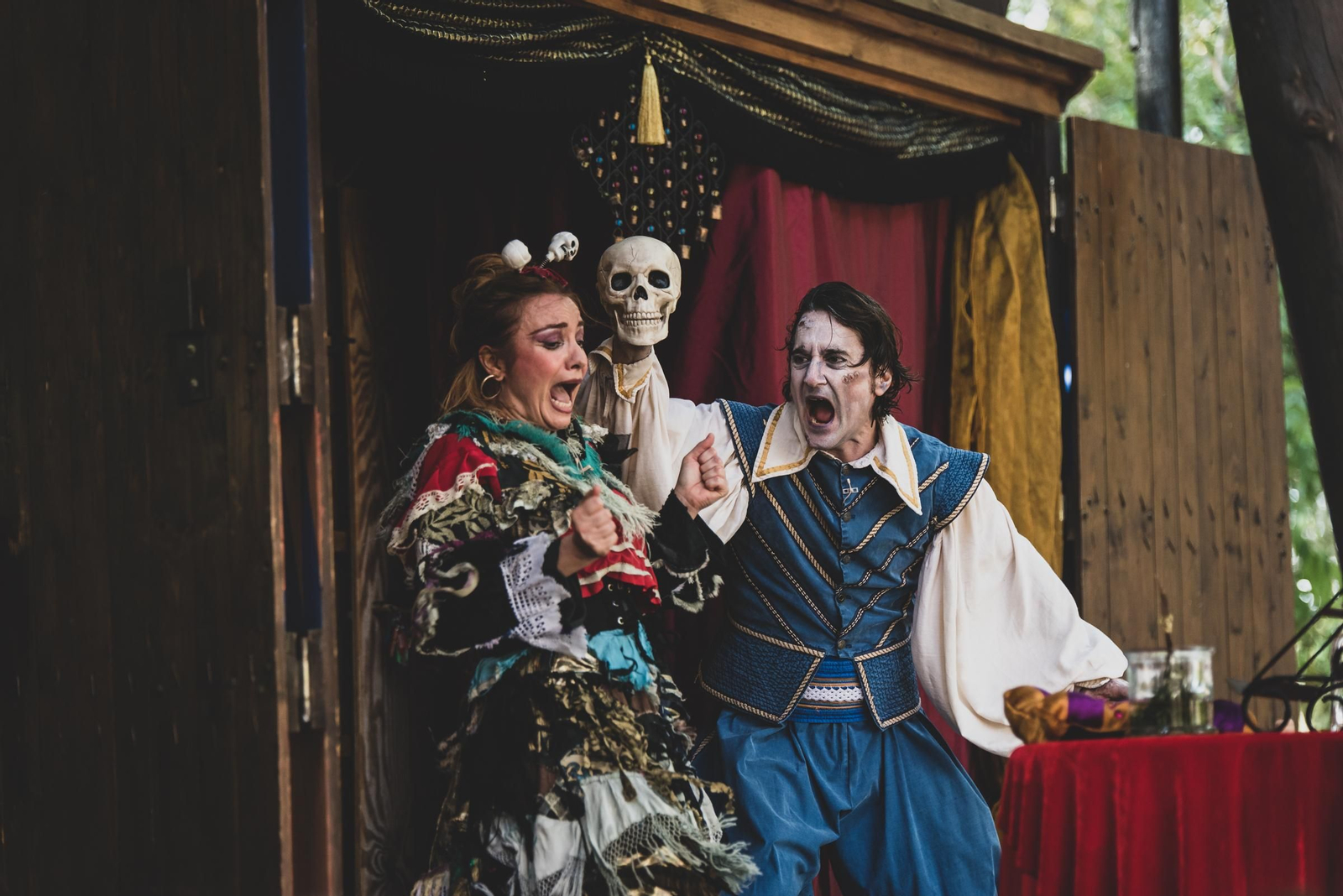 Espectáculo de Halloween 2020 'Espíritu manifiéstate' en Isla Mágica.