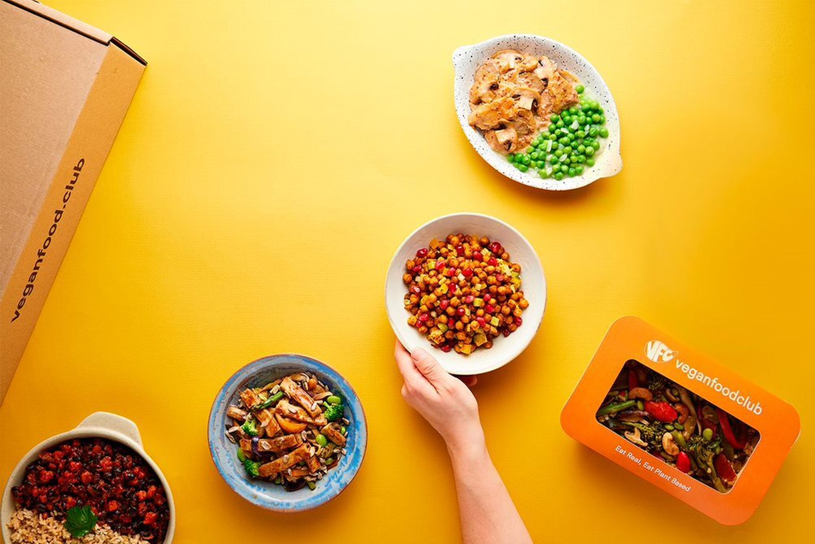 Vegan Food Club te envía a casa tu menú semanal por menos de 19 euros