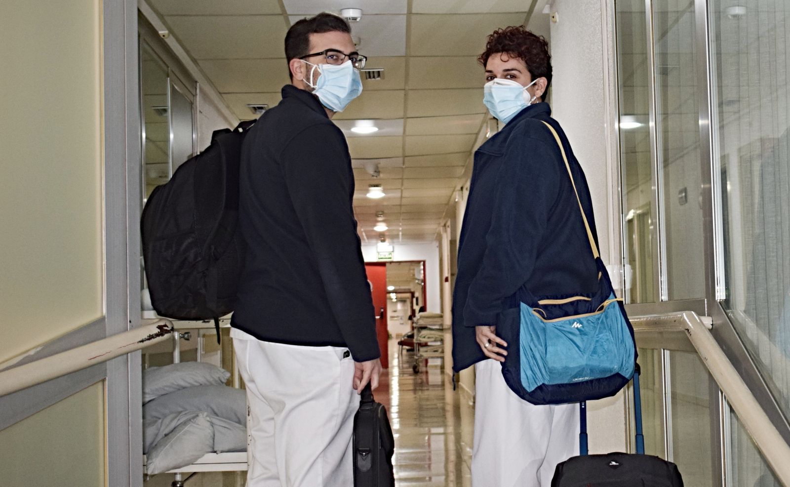 Equipo de profesionales de Hospitalización Domiciliaria.