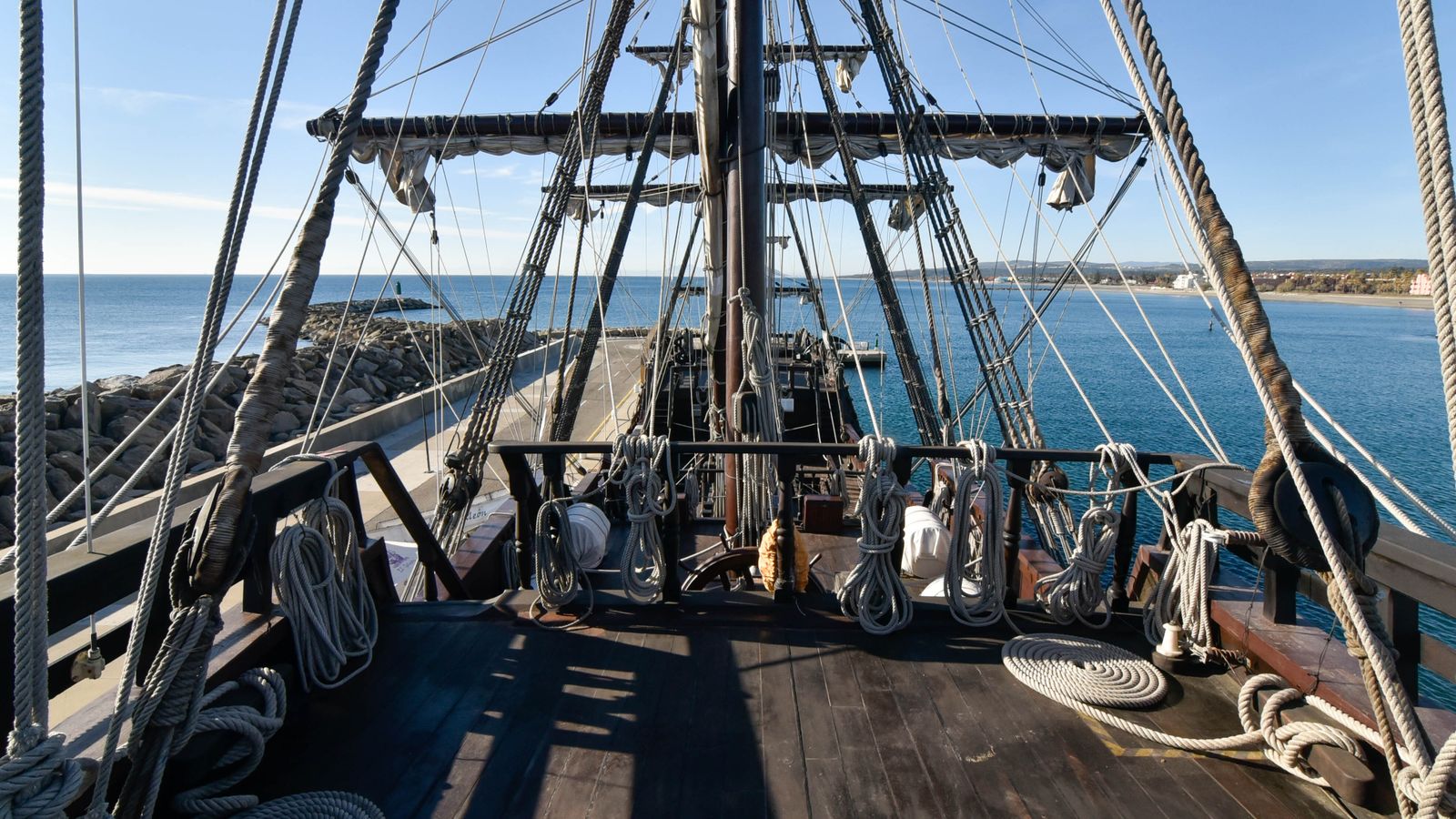 Las fotos del Galeón Andalucía en Sotogrande