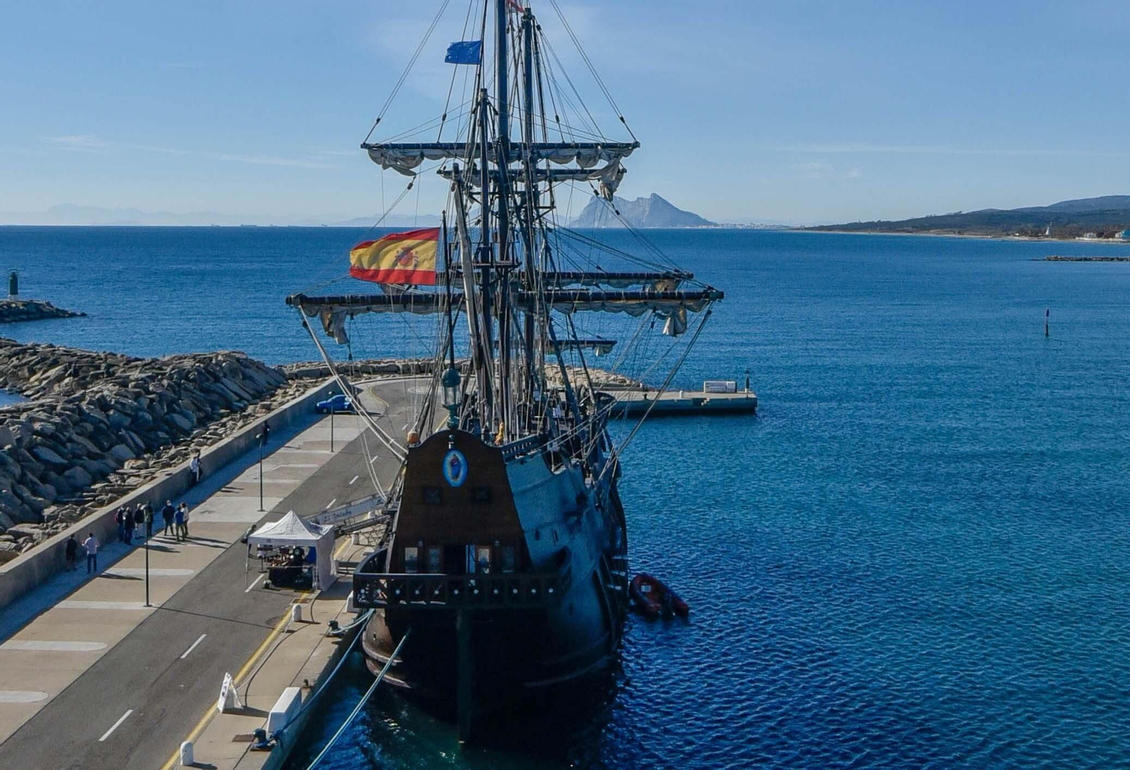 El Galeón 'Andalucía' en Sotogrande