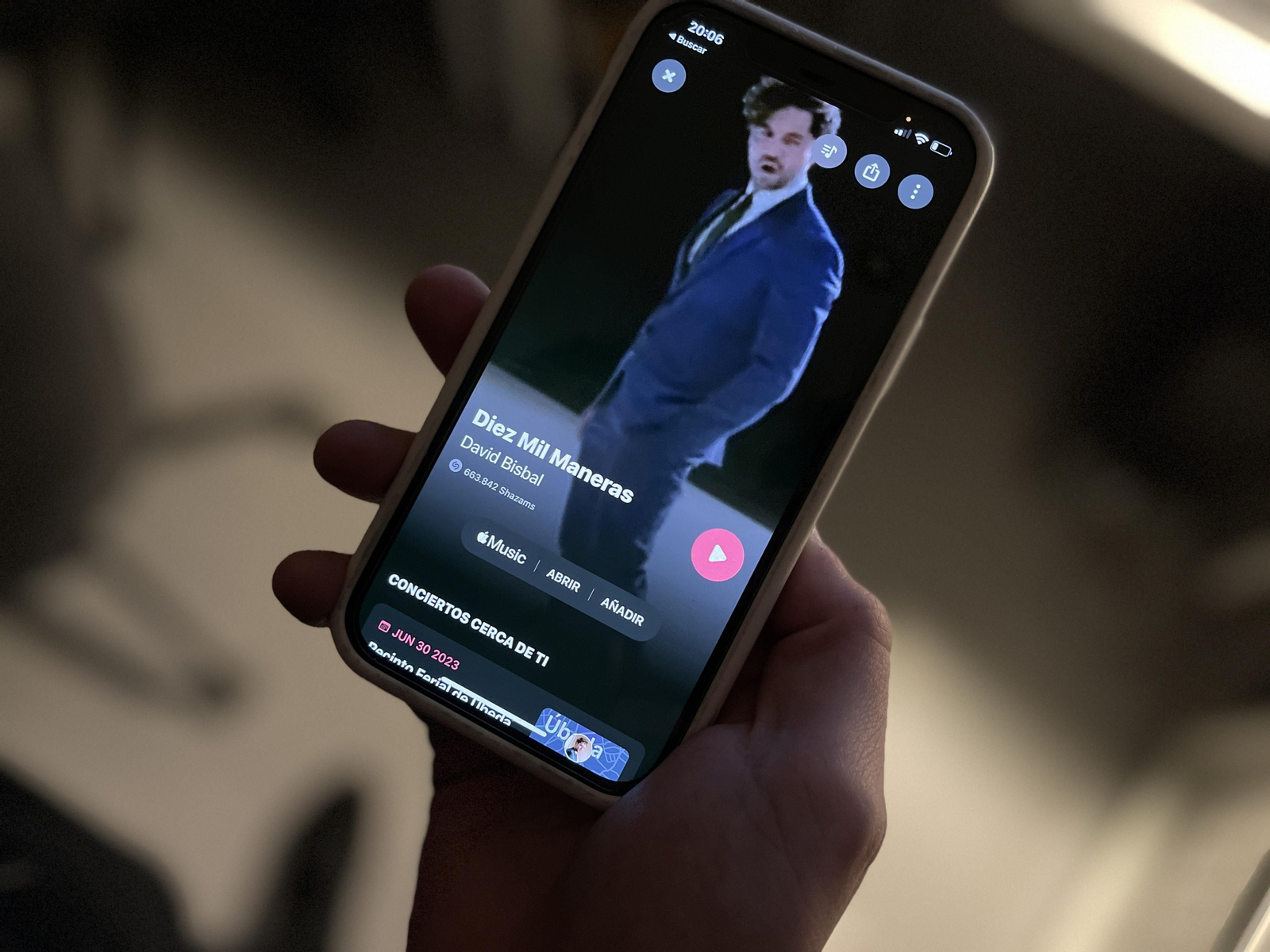 Shazam "captura" a David Bisbal