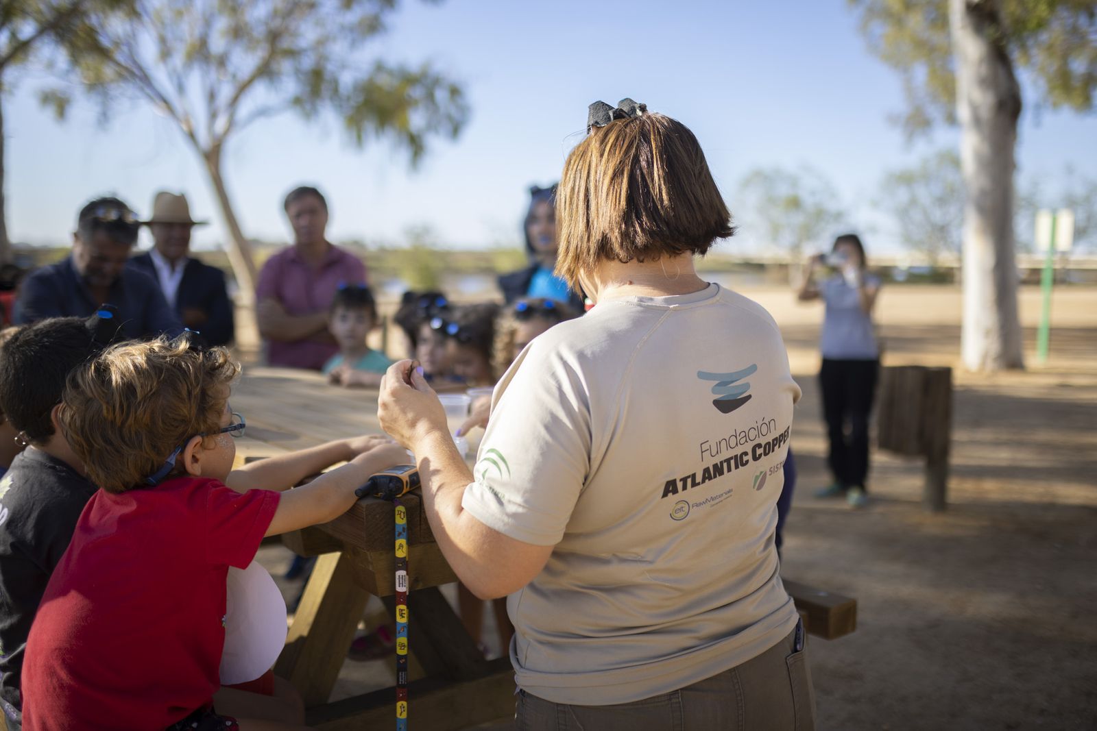 Imágenes de la clausura de la Escuela de Exploradores en Marismas del Odiel