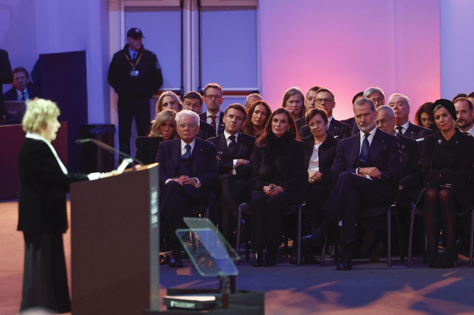 Los Reyes de España asisten al 80 aniversario de la liberación del campo de concentración de Auschwitz