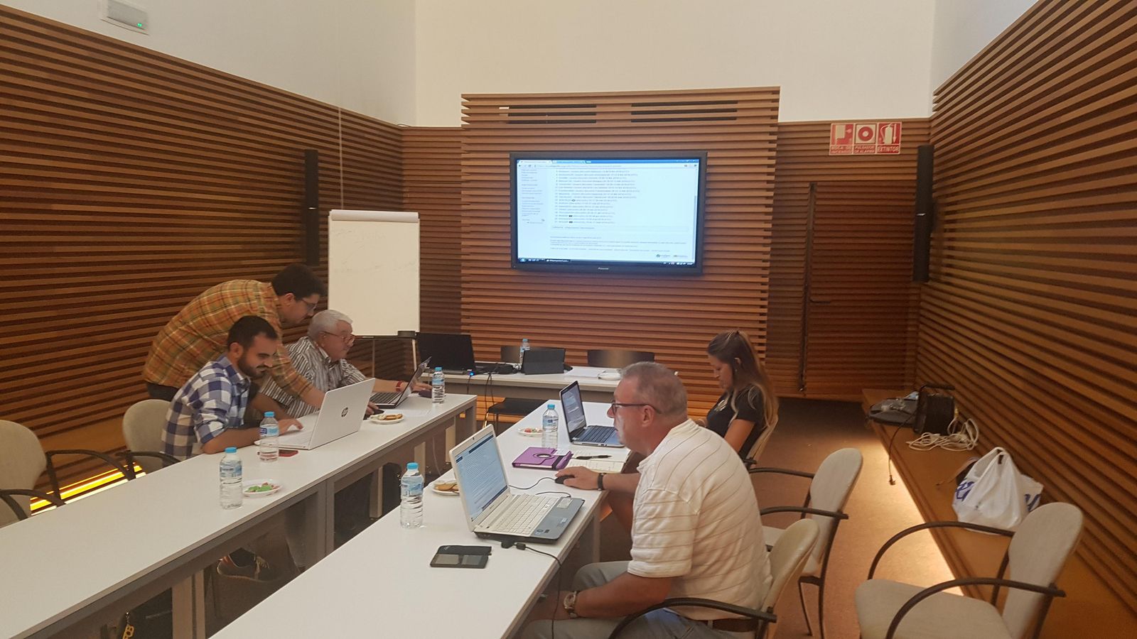 El Capítulo de Granada durante el desarrollo de #Wikitauro