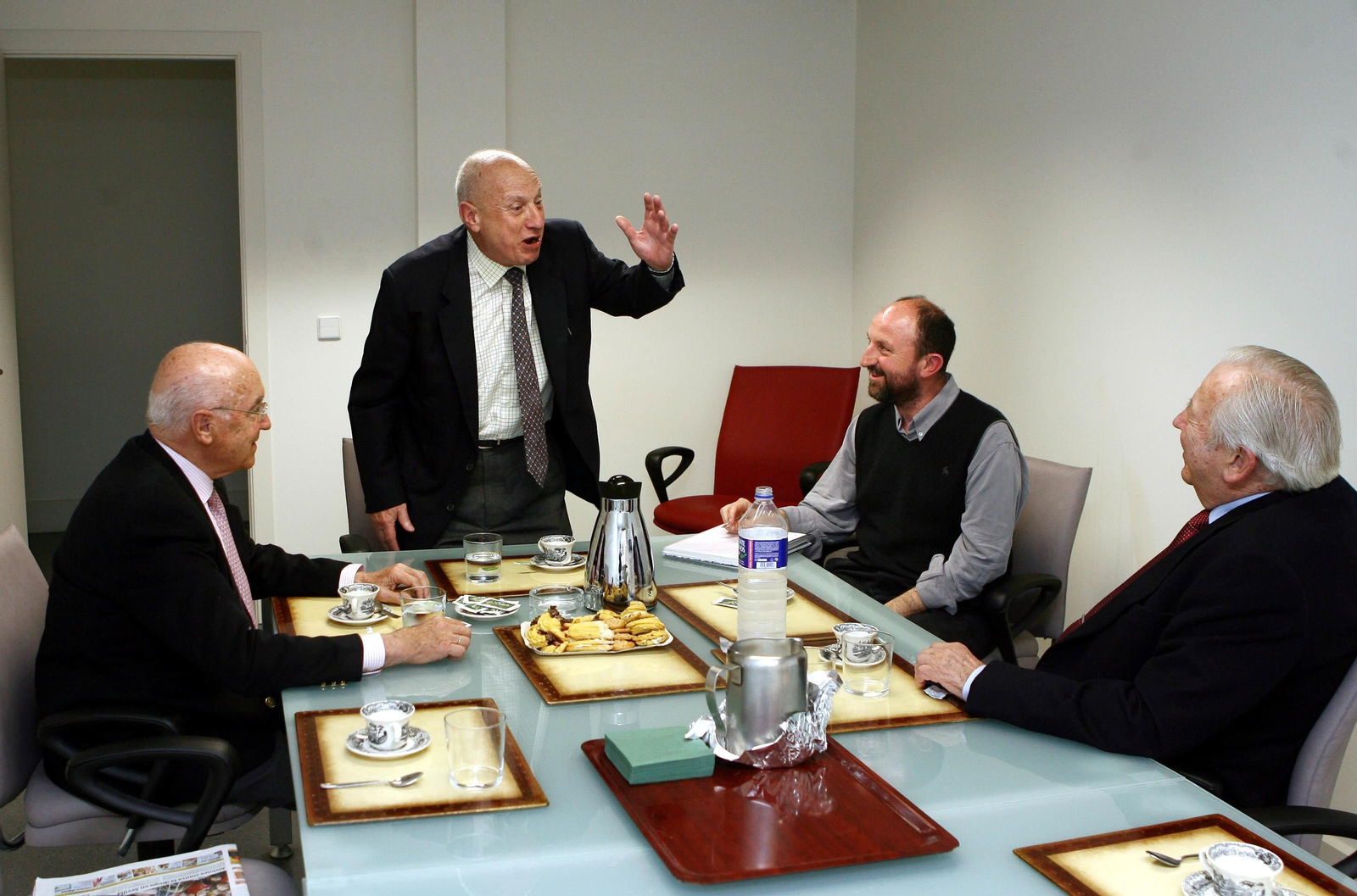 Manuel Olivencia, en la sede de Diario de Sevilla
