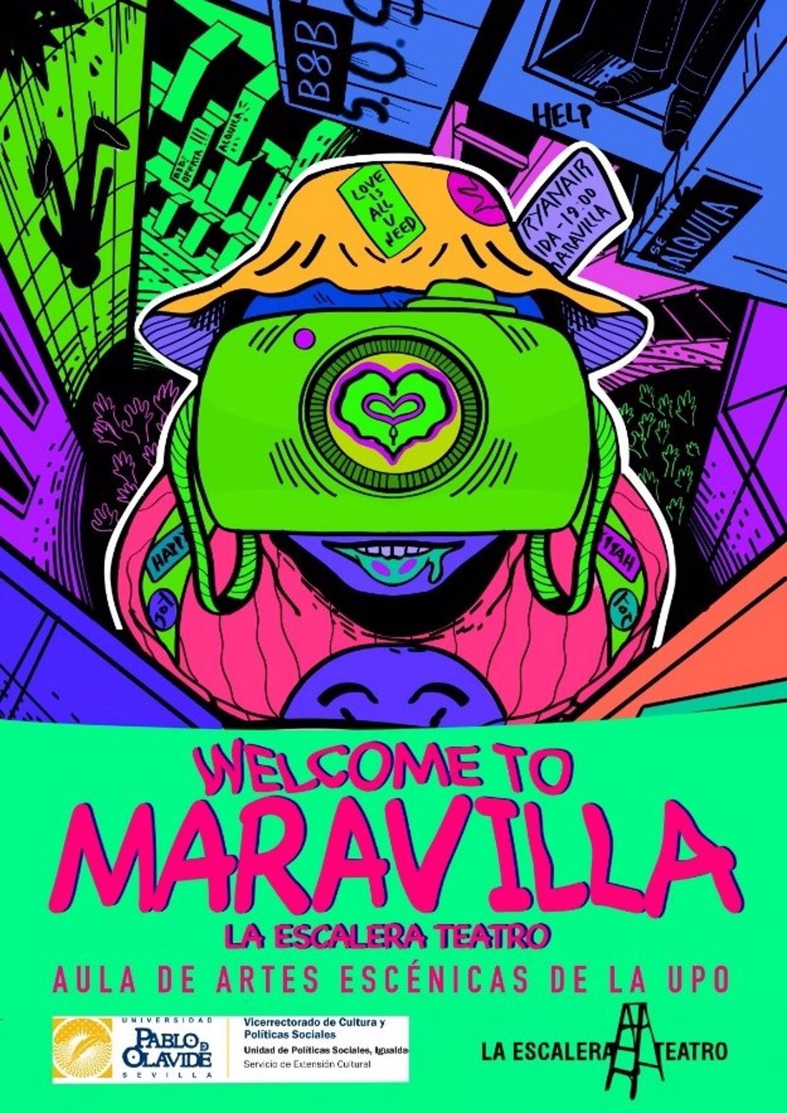 'Welcome to Maravilla'.