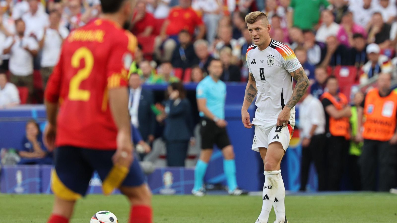 Las mejores fotos del España - Alemania