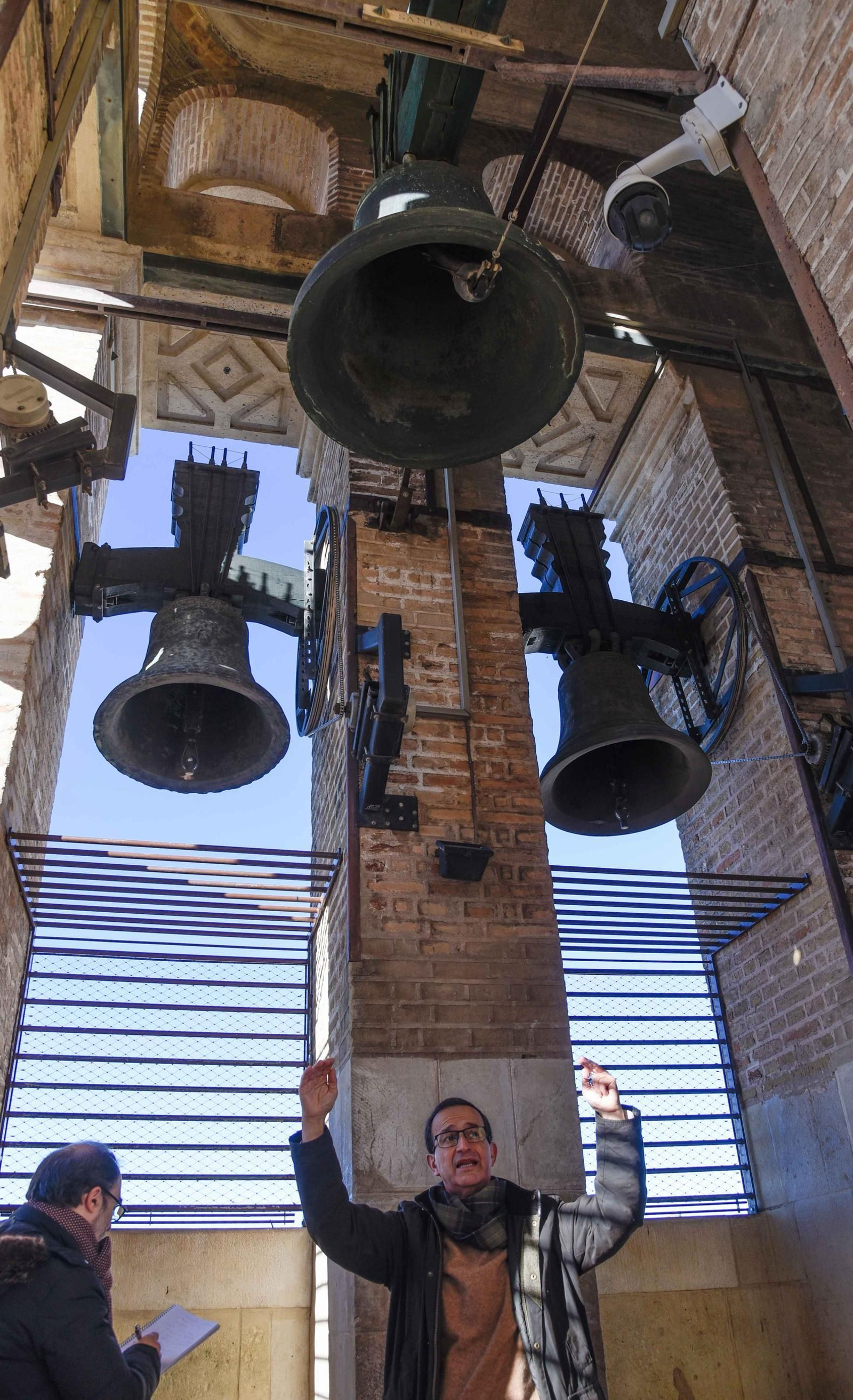 Reportaje sobre las nuevas obras que se van a hacer en la Giralda