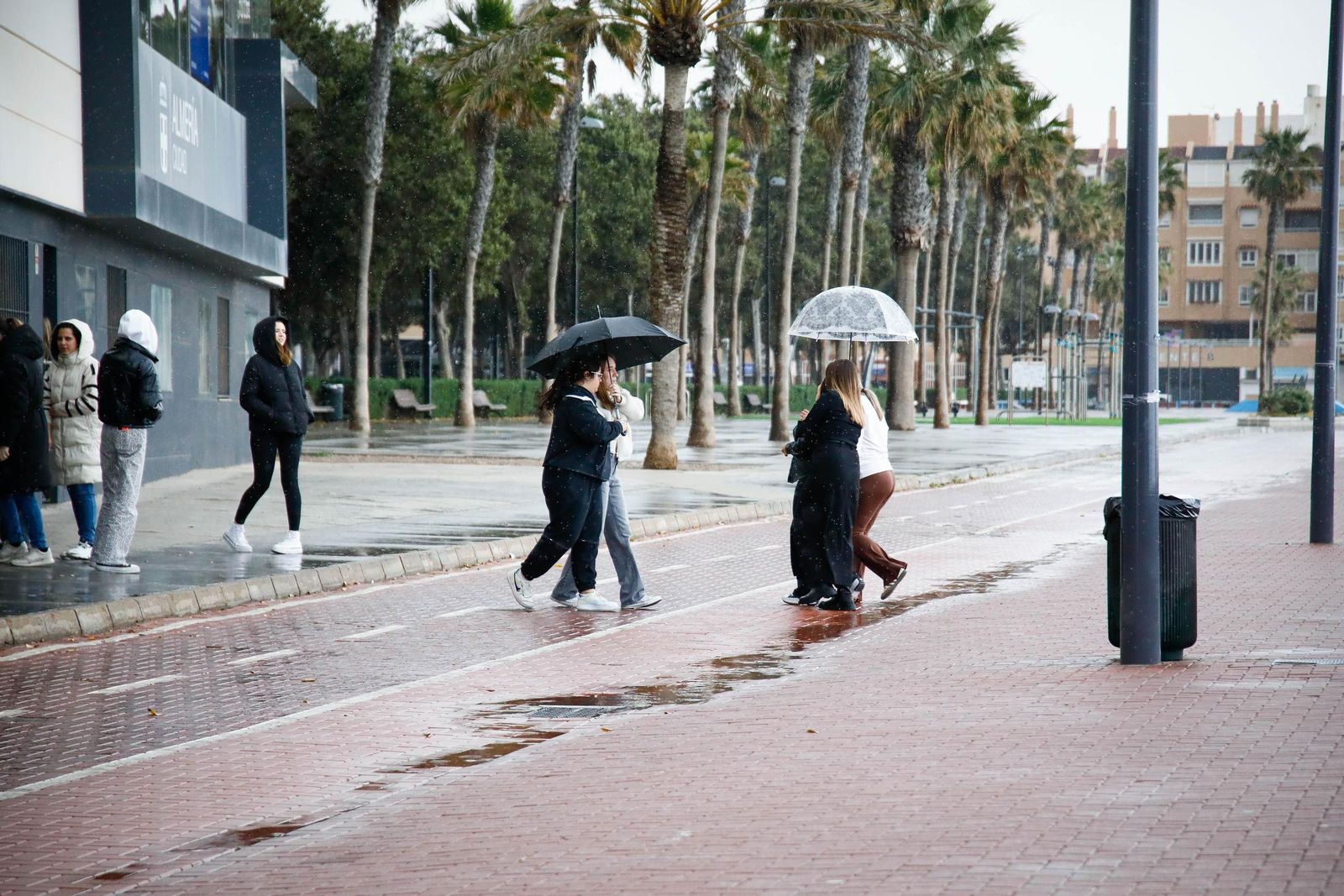 Las mejores imágenes de la lluvia en Almería