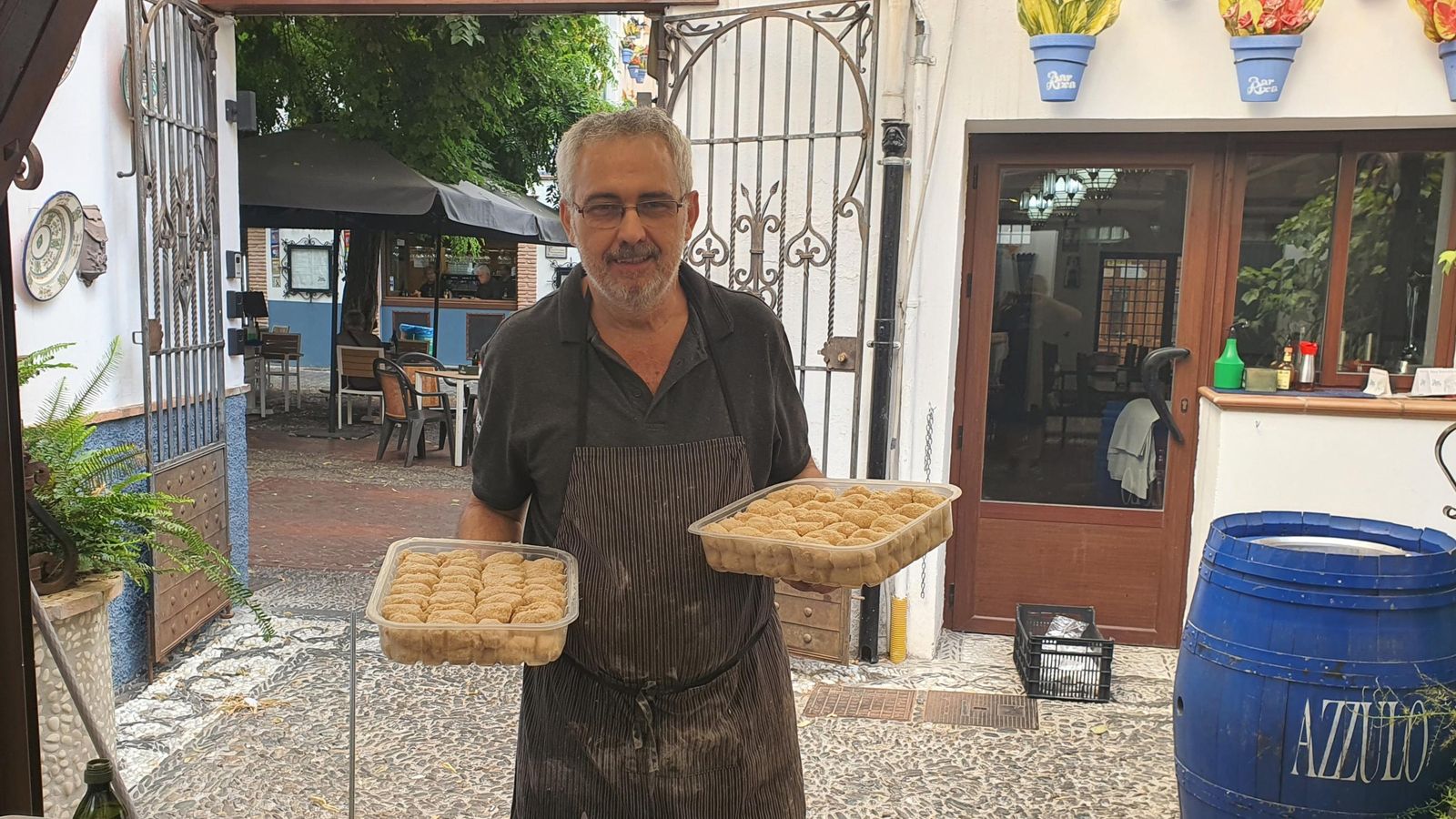 Manolo, el cocinero del Aixa