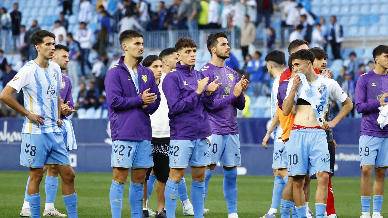 Las fotos del Málaga CF-Córdoba