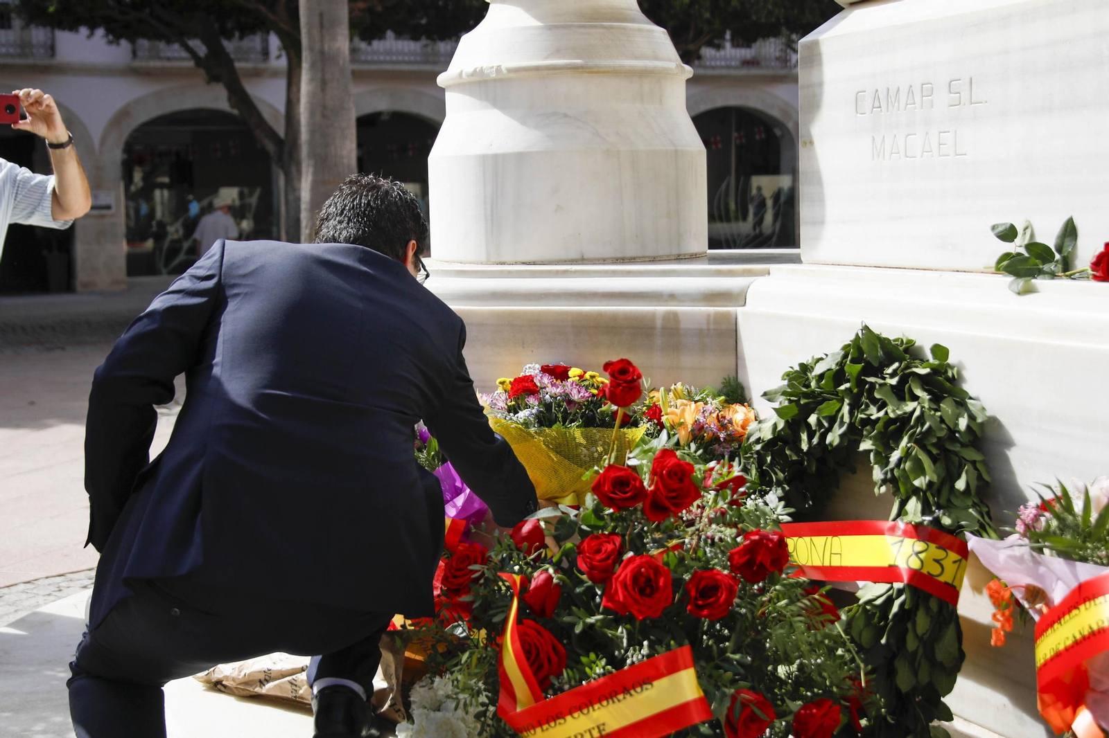 Las imágenes de los acto conmemorativo a los Coloraos