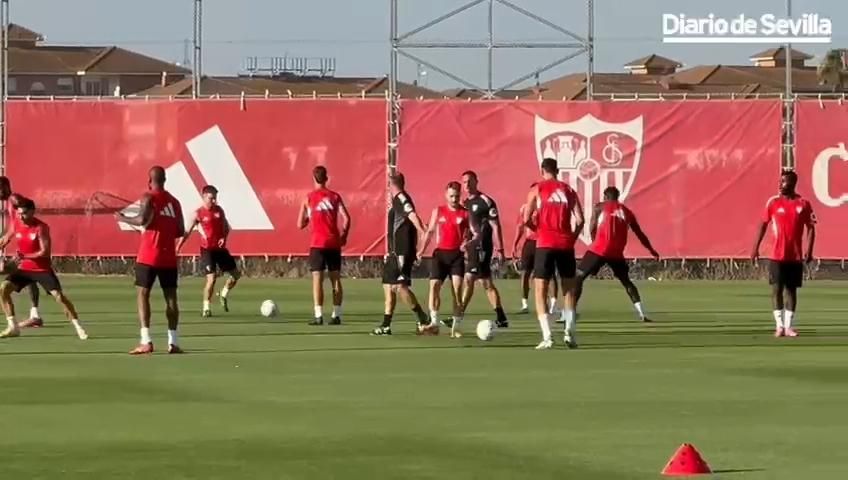 Entrenamiento Sevilla FC 25 de julio de 2025