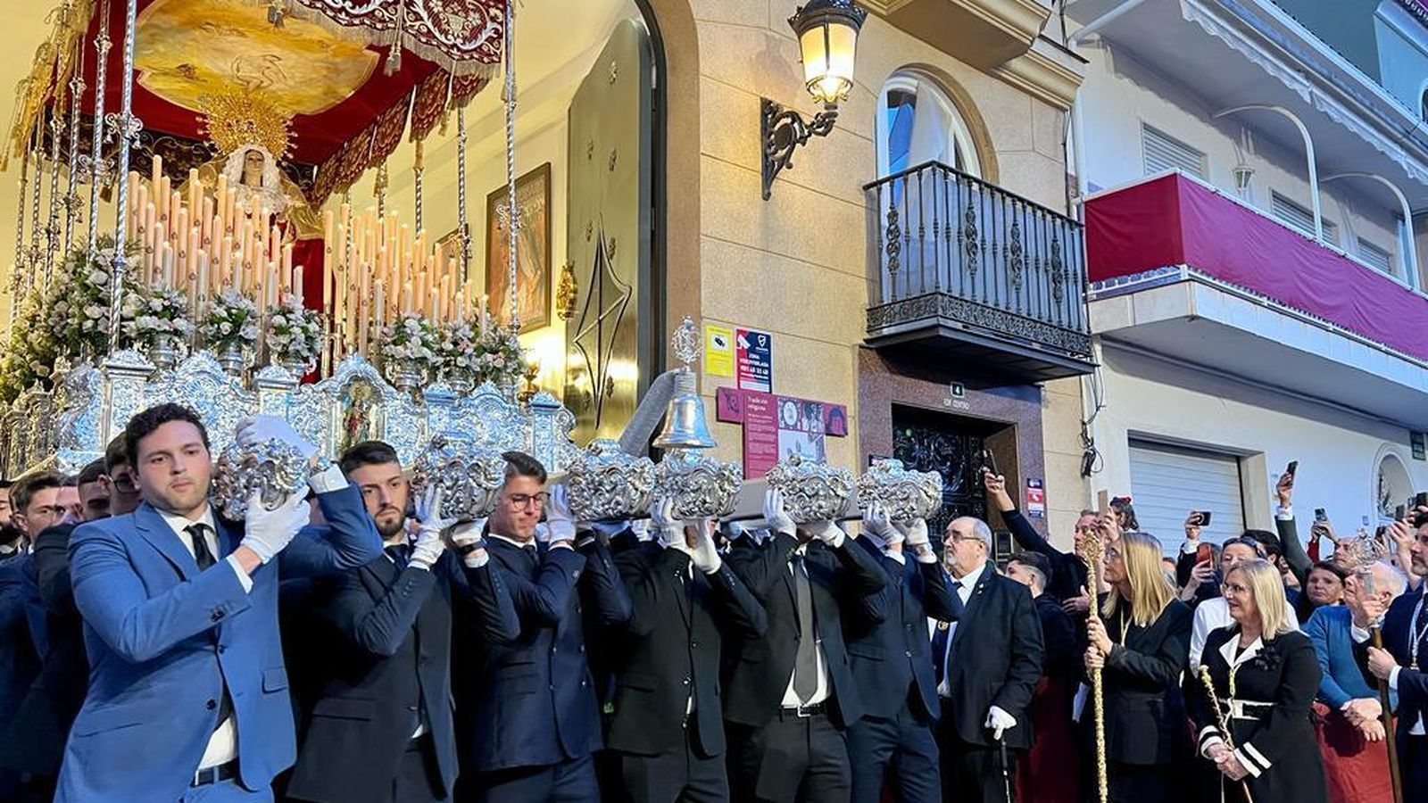 La advocación de María Santísima de la Amargura en Fuengirola.