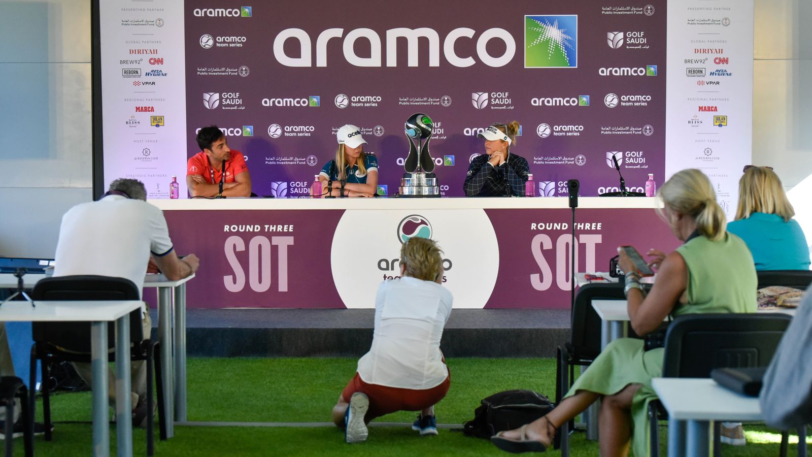 Las fotos de la presentación del Aramco Team Series de La Reserva de Sotogrande