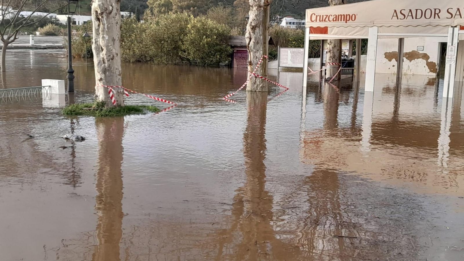 Sanlúcar de Guadiana, en la tarde del jueves.