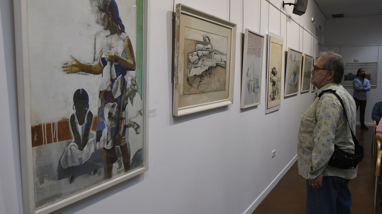 La exposición de la obra de Gamper puede ser visitada en la sede del COAA hasta el 30 de diciembre