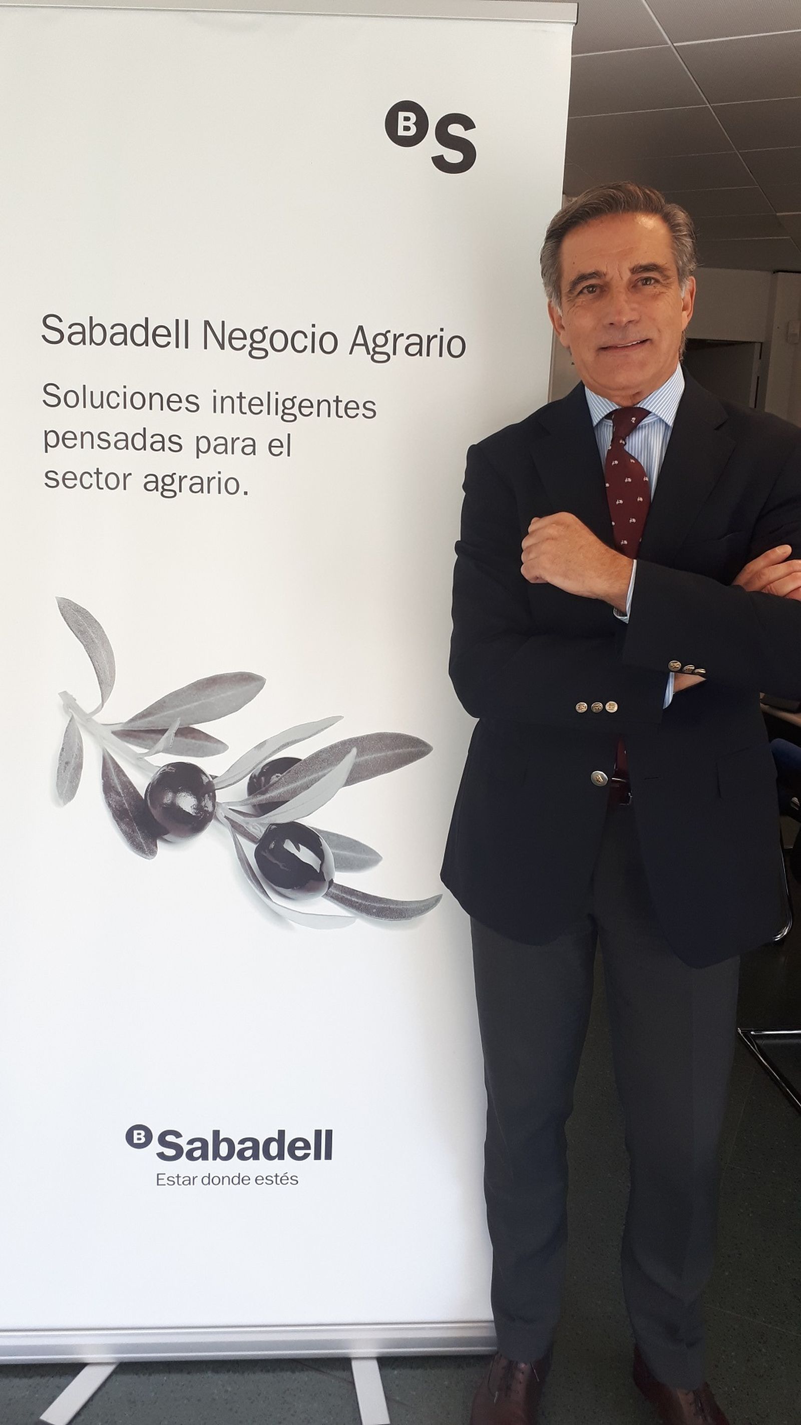 Blas Jiménez, director Sector Agro Territorial Sur de Banco Sabadell.