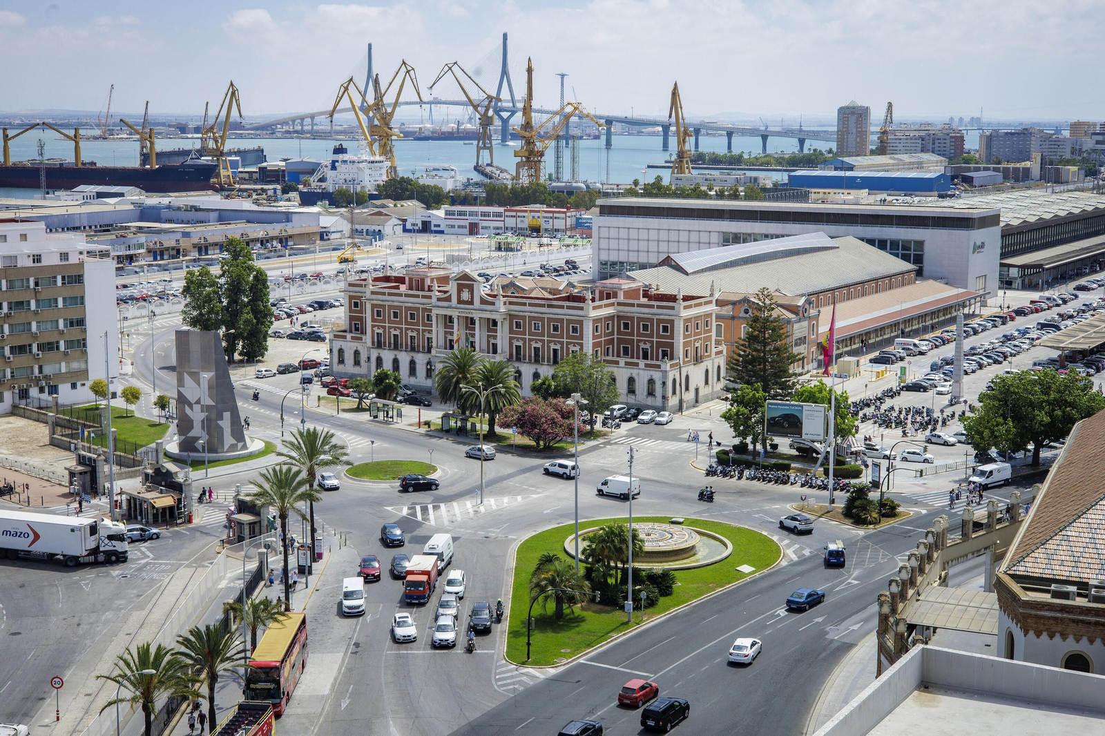 Imagen reciente de la plaza Sevilla