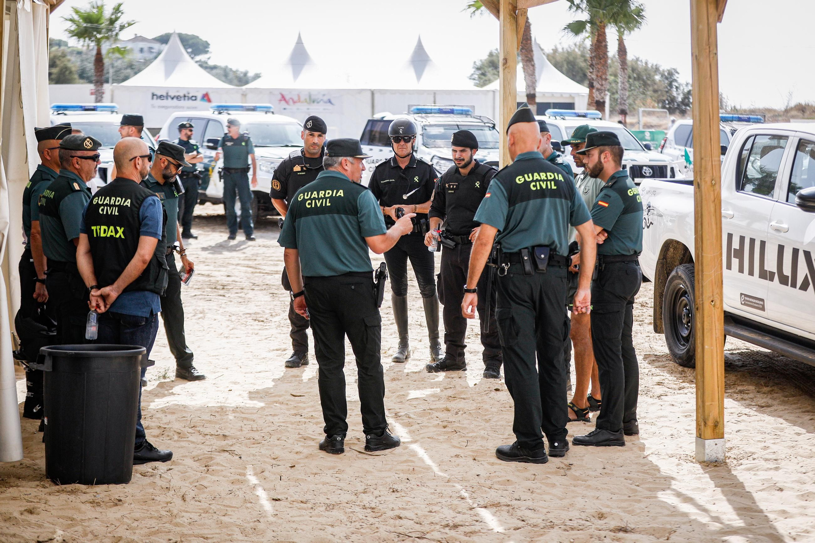 Imágenes de la segunda jornada del ciclo inicial de las Carreras de Caballos de Sanlúcar 2025