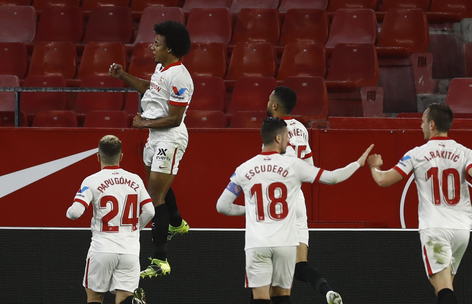 El Sevilla-Barcelona de Copa del Rey, en imágenes