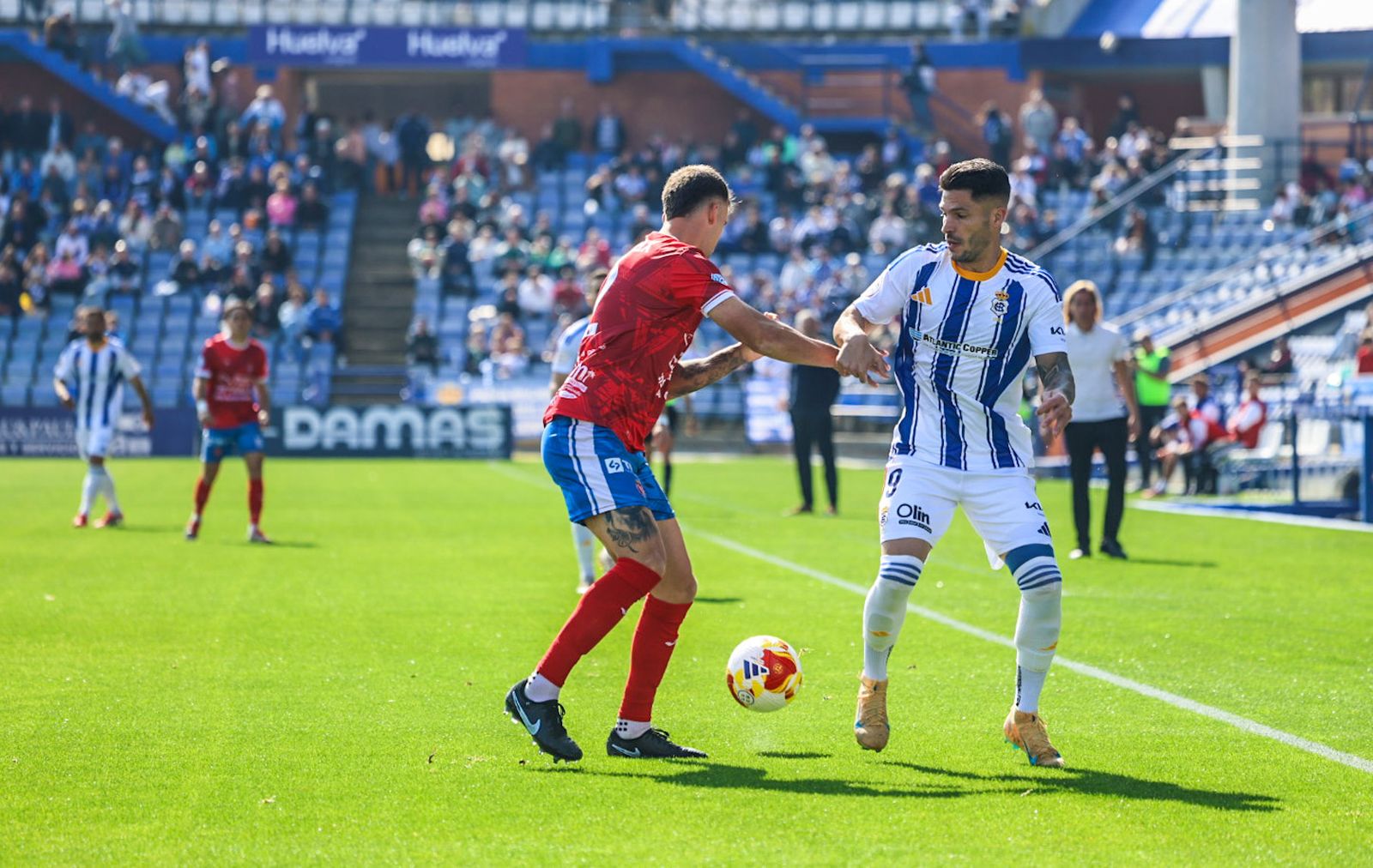 Las mejores fotografías del Recreativo de Huelva-Deportiva Minera