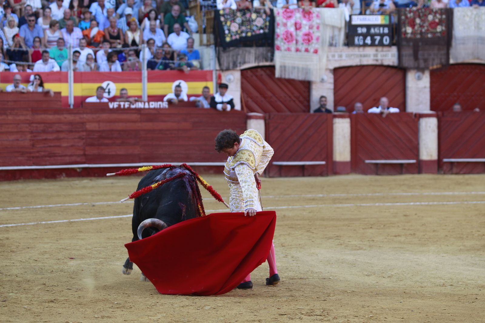 Imágenes del triunfo del torero almeriense Jorge Martínez el día de su alternativa