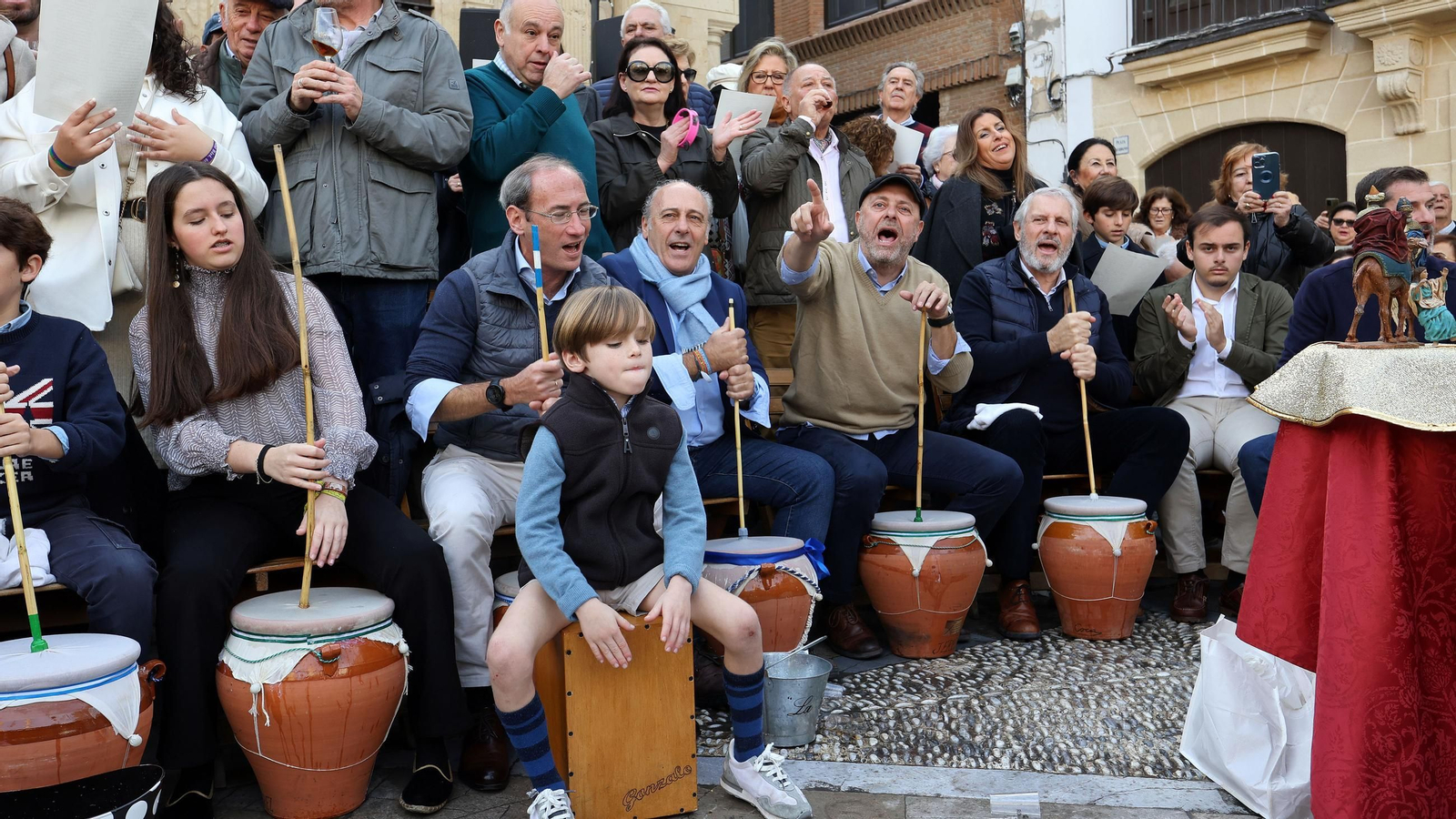 Imágenes de la zambomba BIC en Jerez