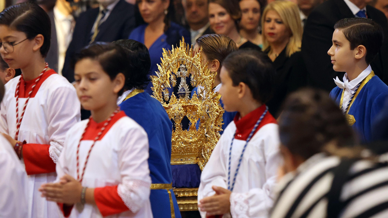Las imágenes de la coronación de la Virgen de la Estrella en la Catedral.