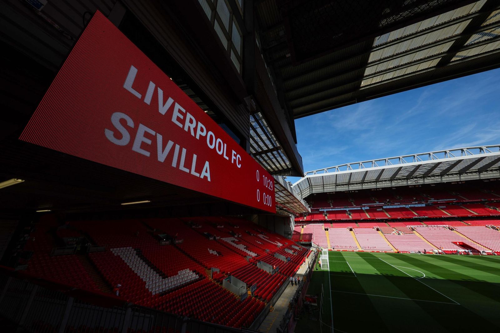 Las fotos del Liverpool - Sevilla