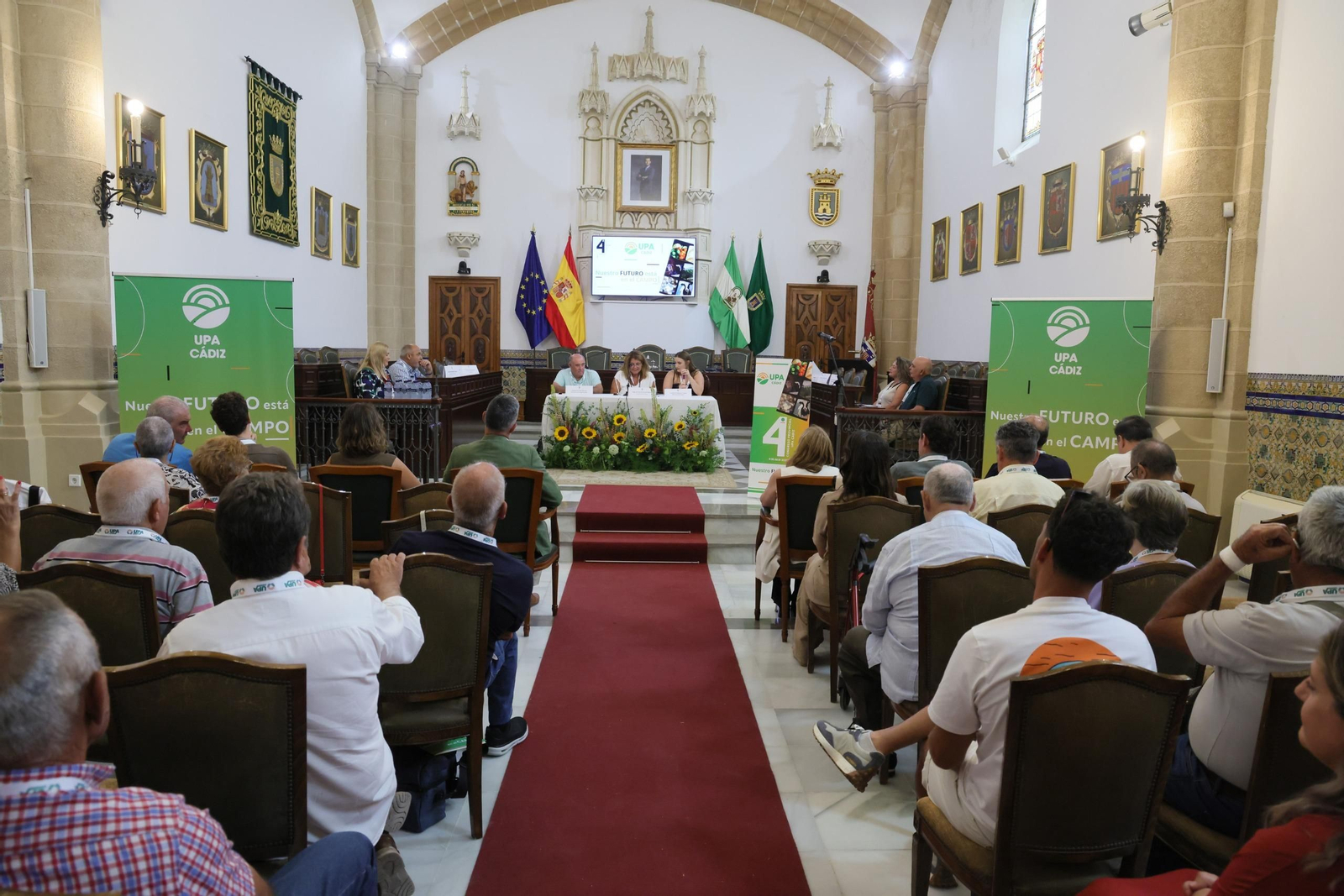 IV Congreso UPA en el Palacio de Luna.