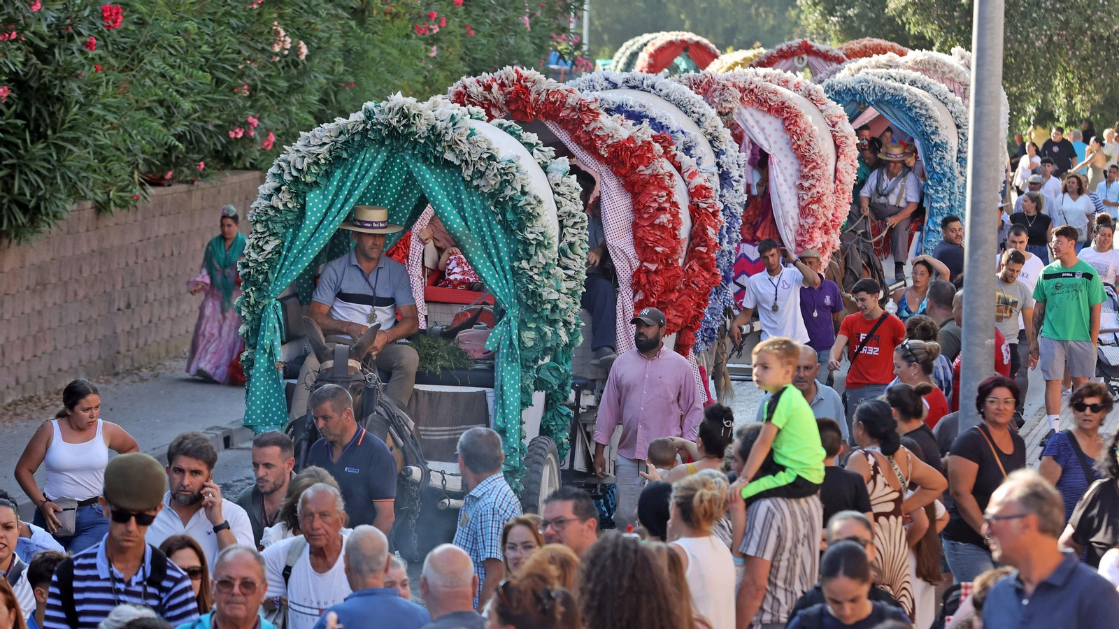 Vuelta a Jerez de la hermandad del Rocío