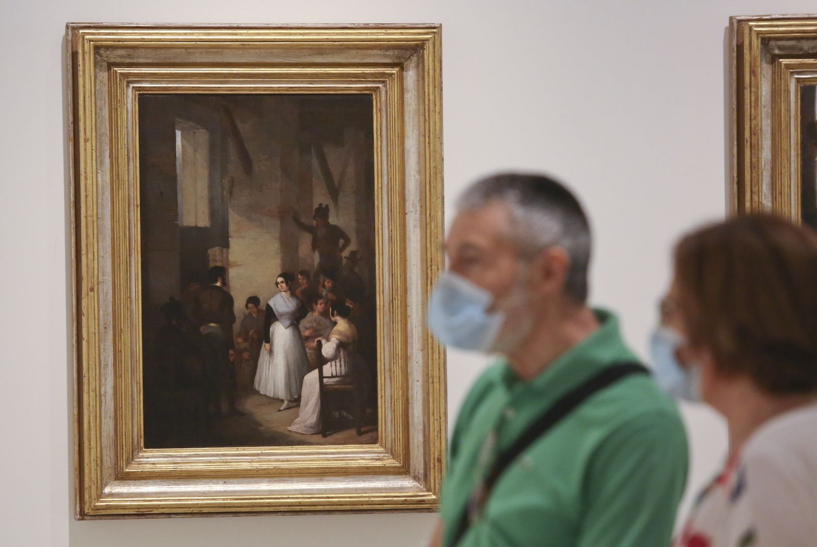 Las fotos del (tímido) reencuentro con los museos en Málaga