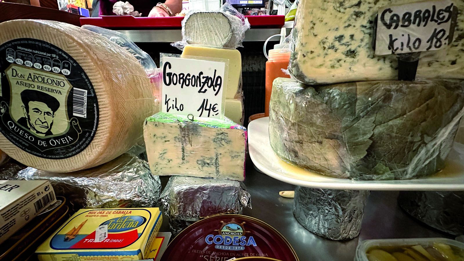 Quesos en Casa Moreno