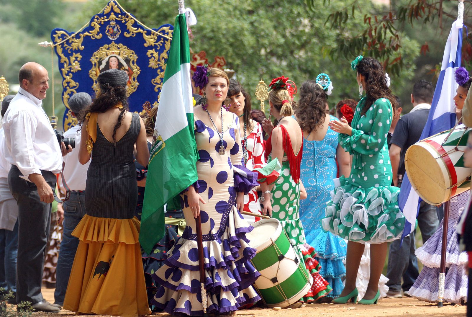 Romería de Montemayor, en Moguer.