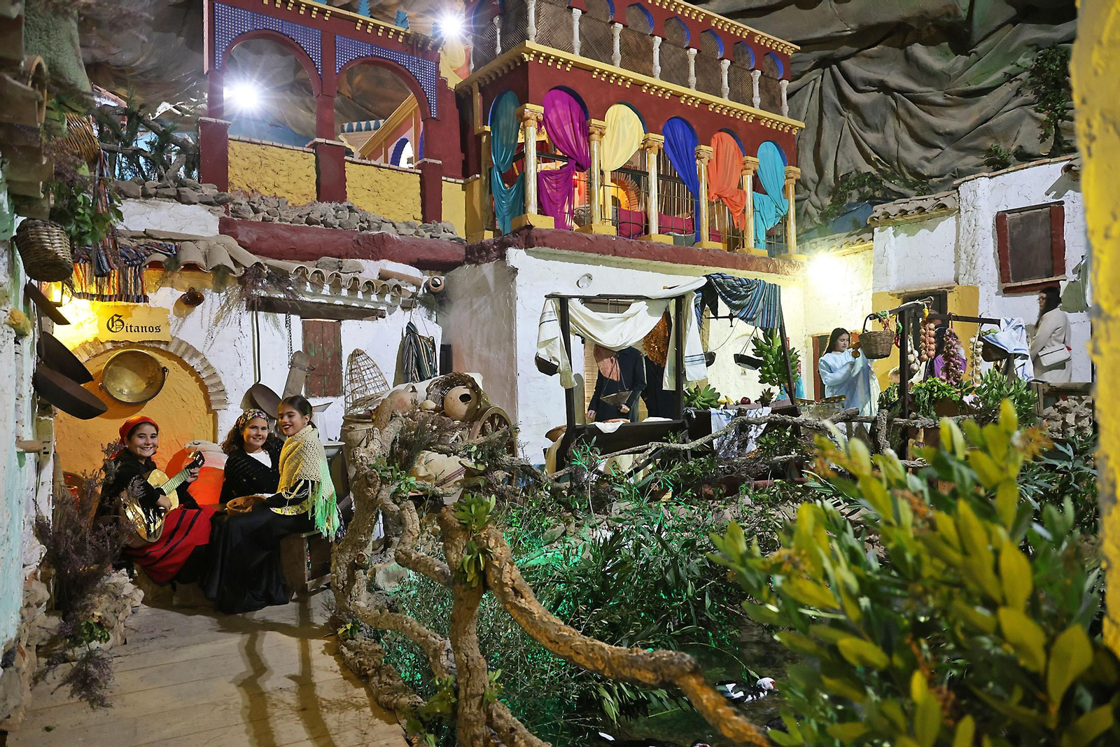 Las imágenes del Belén Viviente de Beas