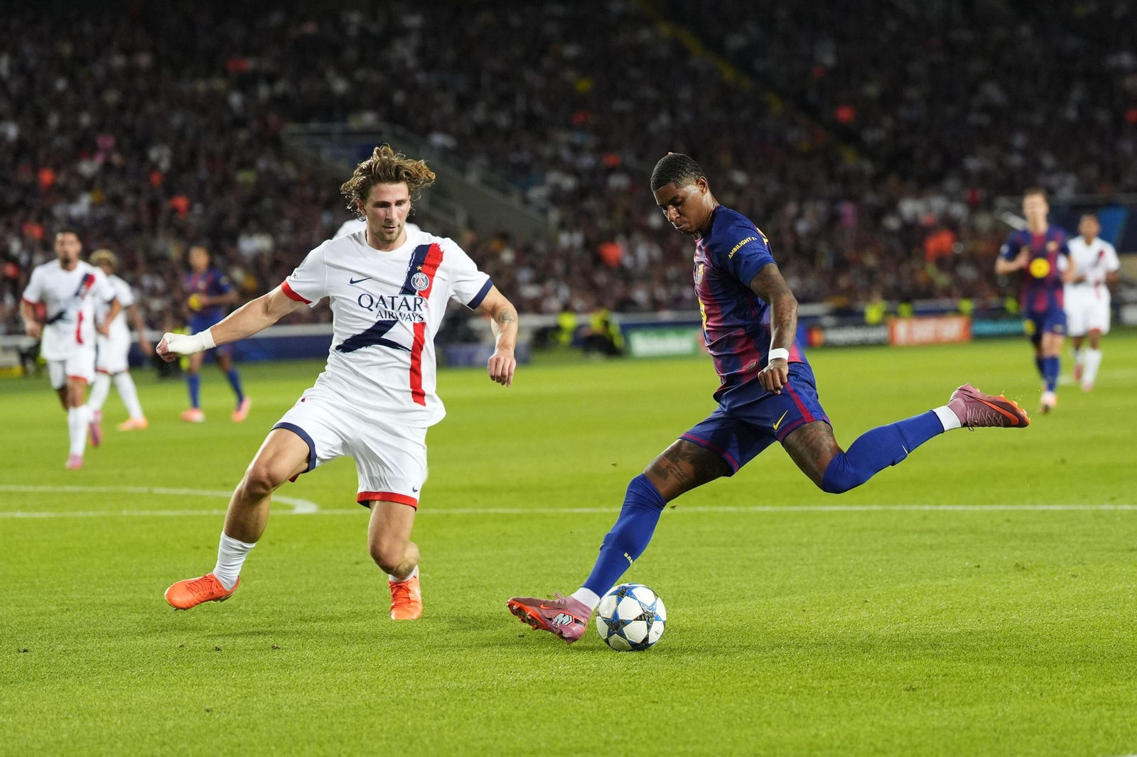 Las mejores fotos del Barcelona-PSG