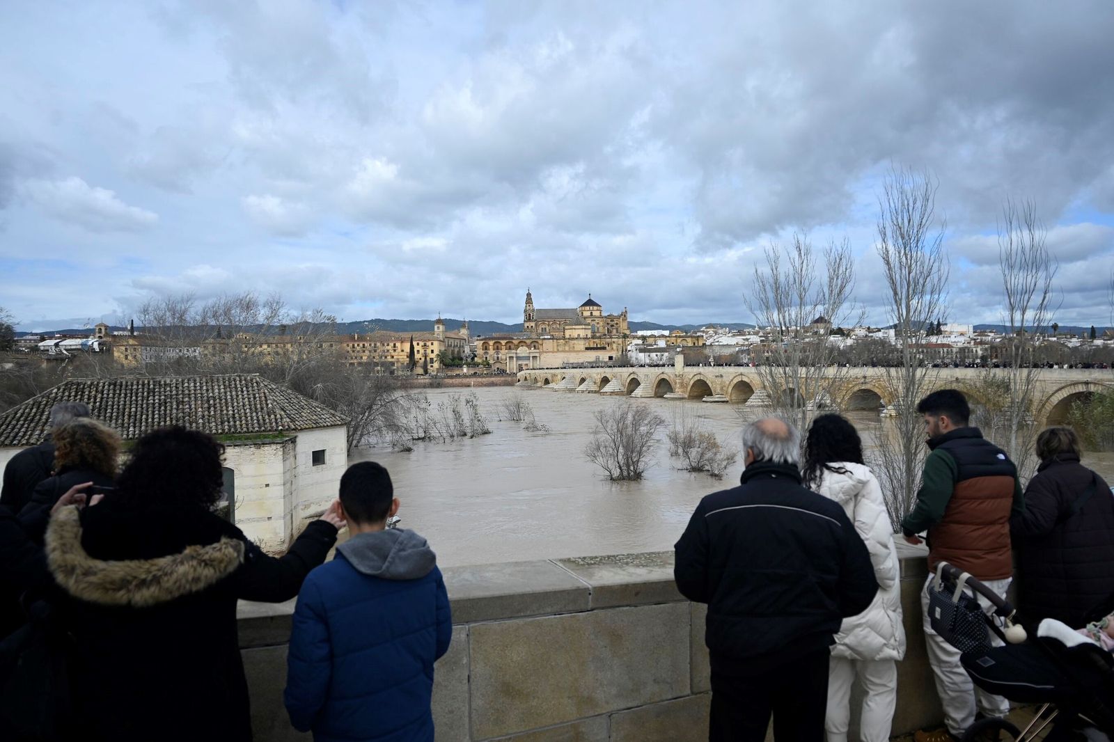 El Puente Romano de Córdoba reabre tras el temporal, en fotos