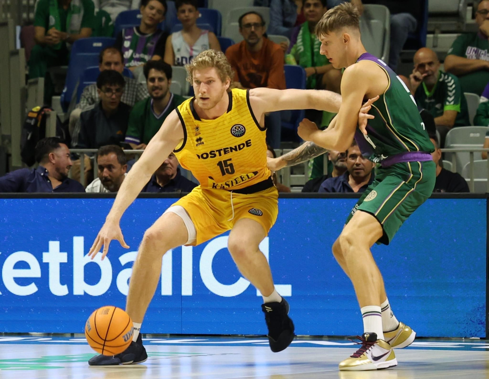El Unicaja-Filou Oostende, en fotos