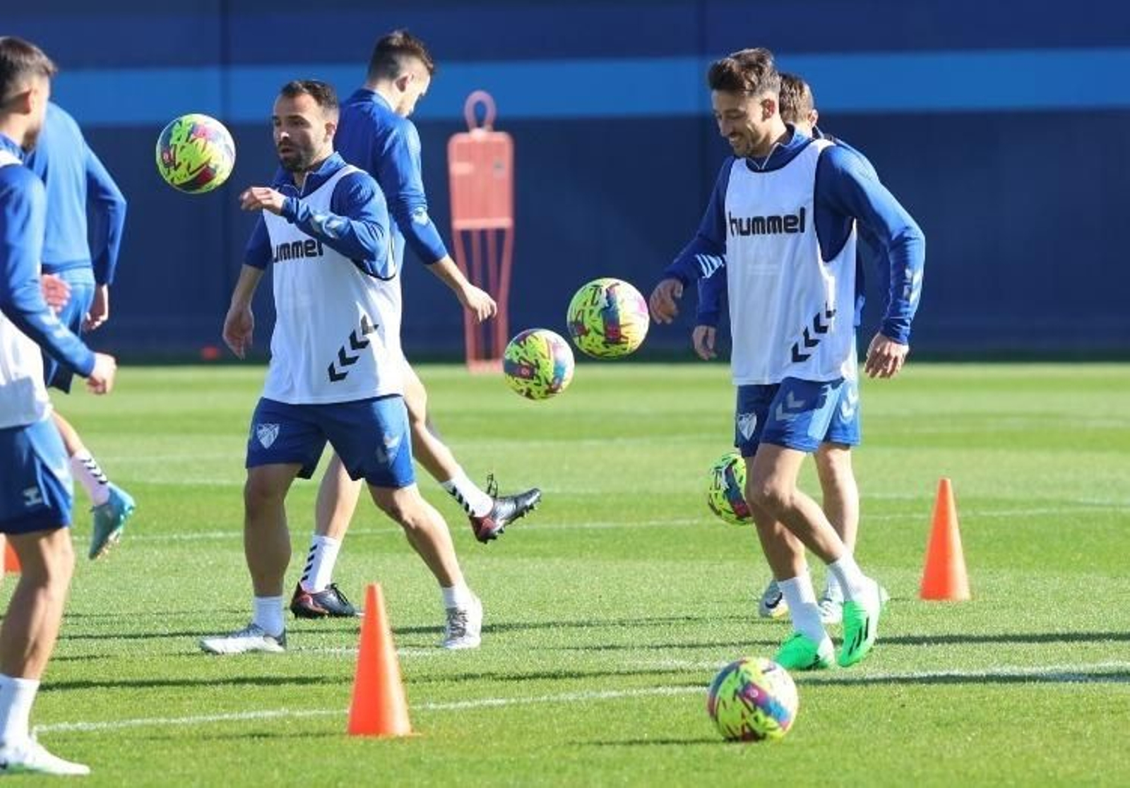 Juande y Chavarría, brotes verdes en el Málaga CF
