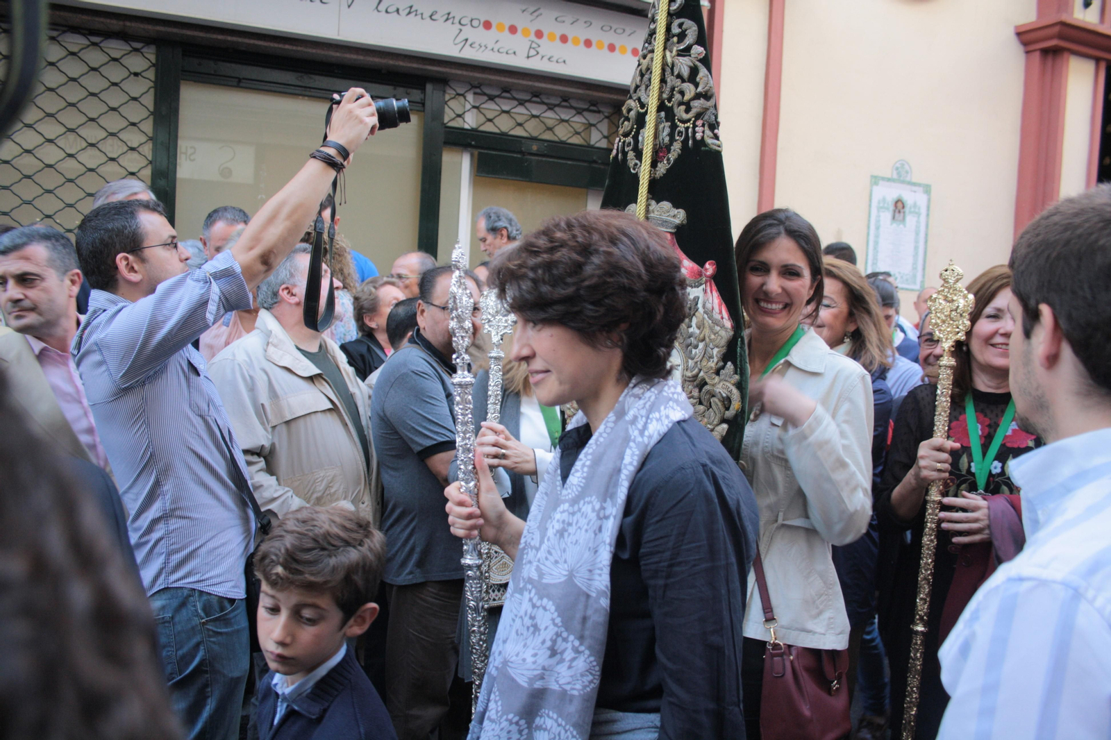 Traslado del Simpecado de la Hermandad del Rocío de Triana, en imágenes