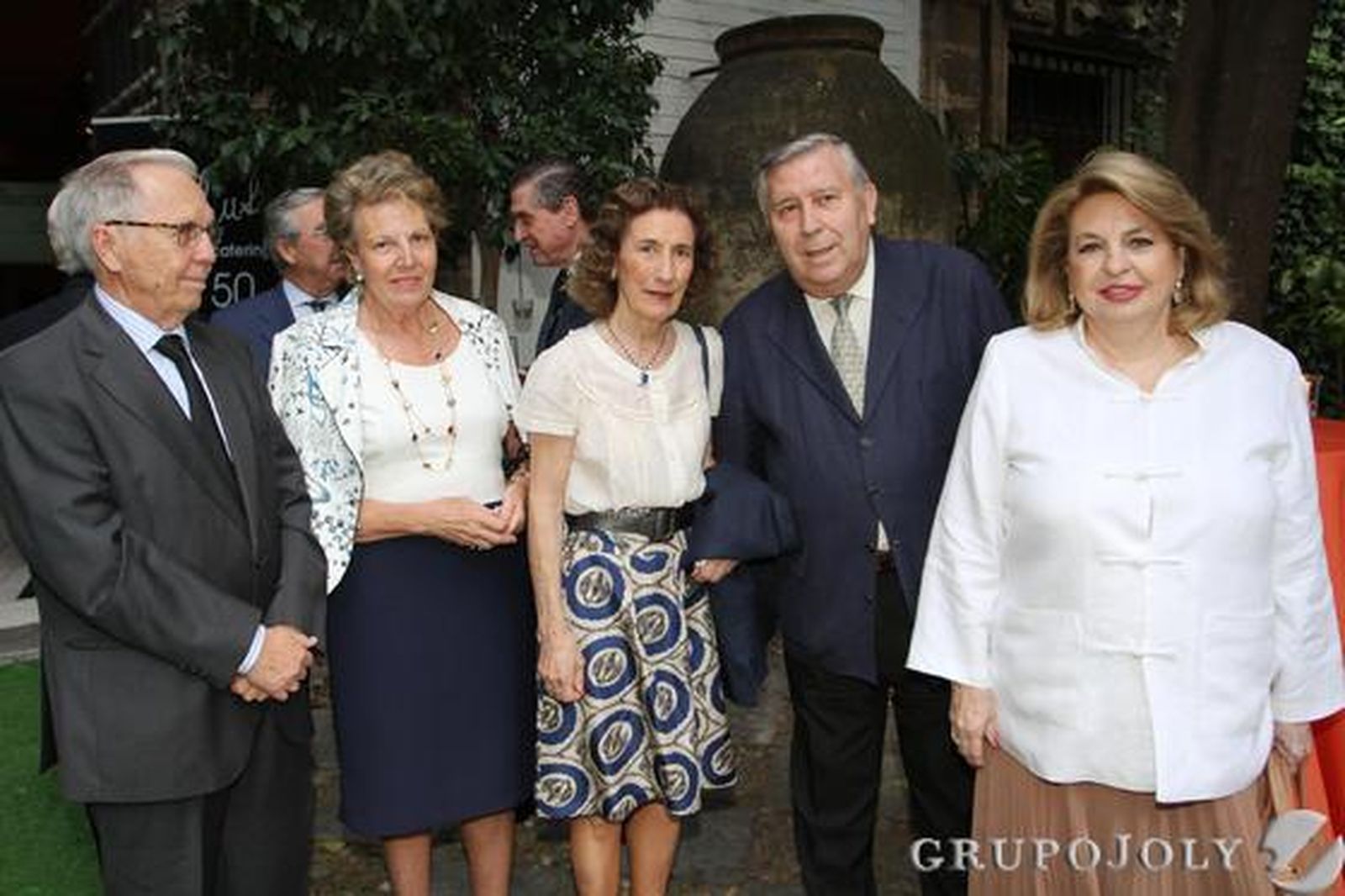 José Luis Ballester, secretario del Consejo Editorial del Grupo Joly; María Teresa García-Izquierdo, María Luisa Guardiola, presidenta de Andex; el catedrático y abogado Alfonso Pérez Moreno y María Ángeles de Andrés.

Foto: Belen Vargas-Juan Carlos Vazquez-Manuel Gomez