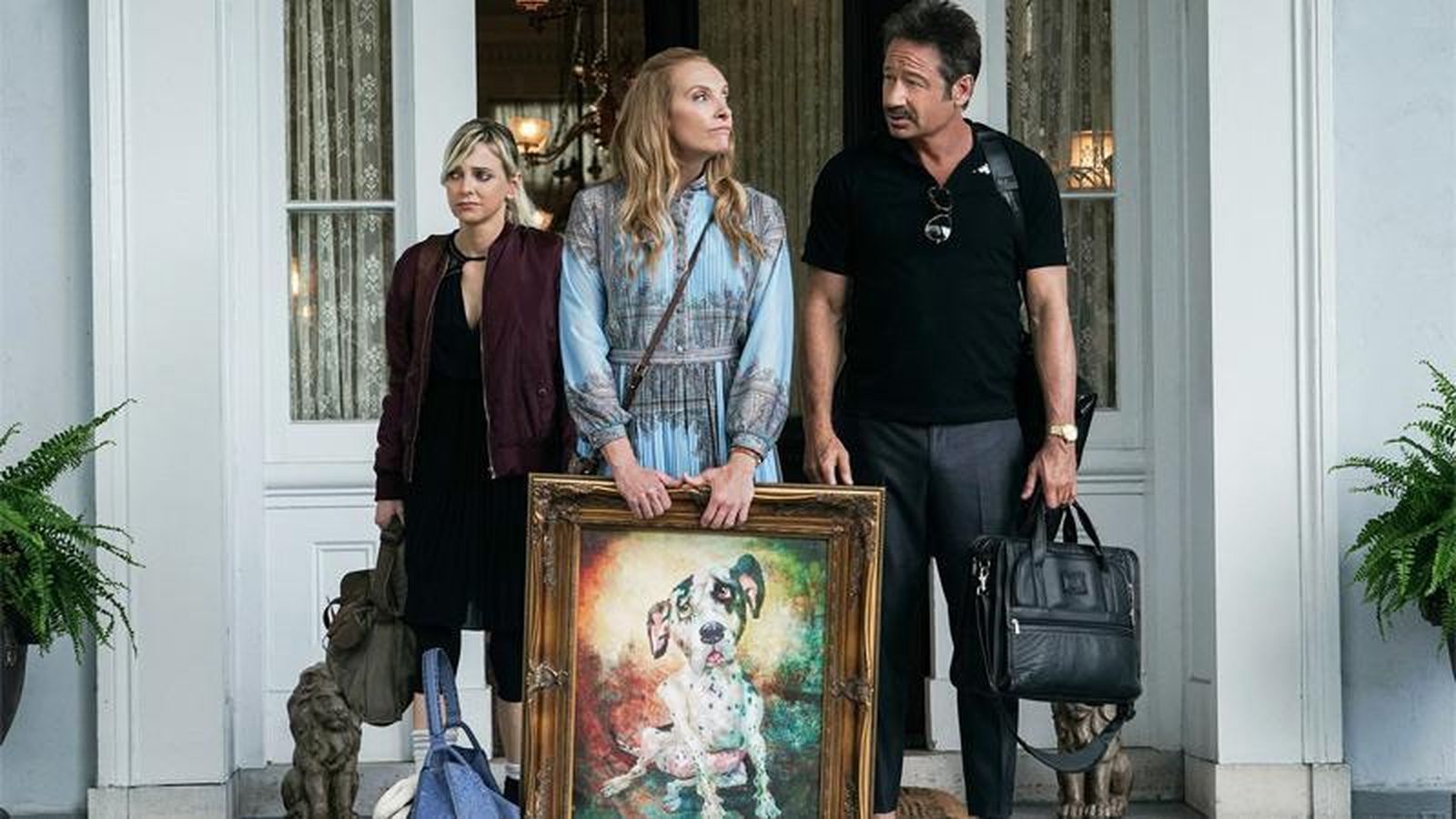 Anna Faris, Toni Collette y David Duchovny.