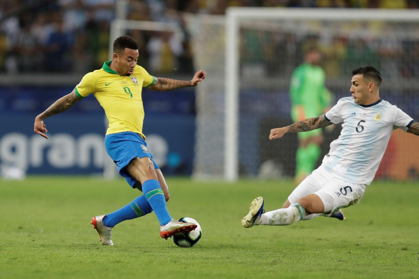 Las imágenes del Brasil-Argentina de la semifinal de la Copa América
